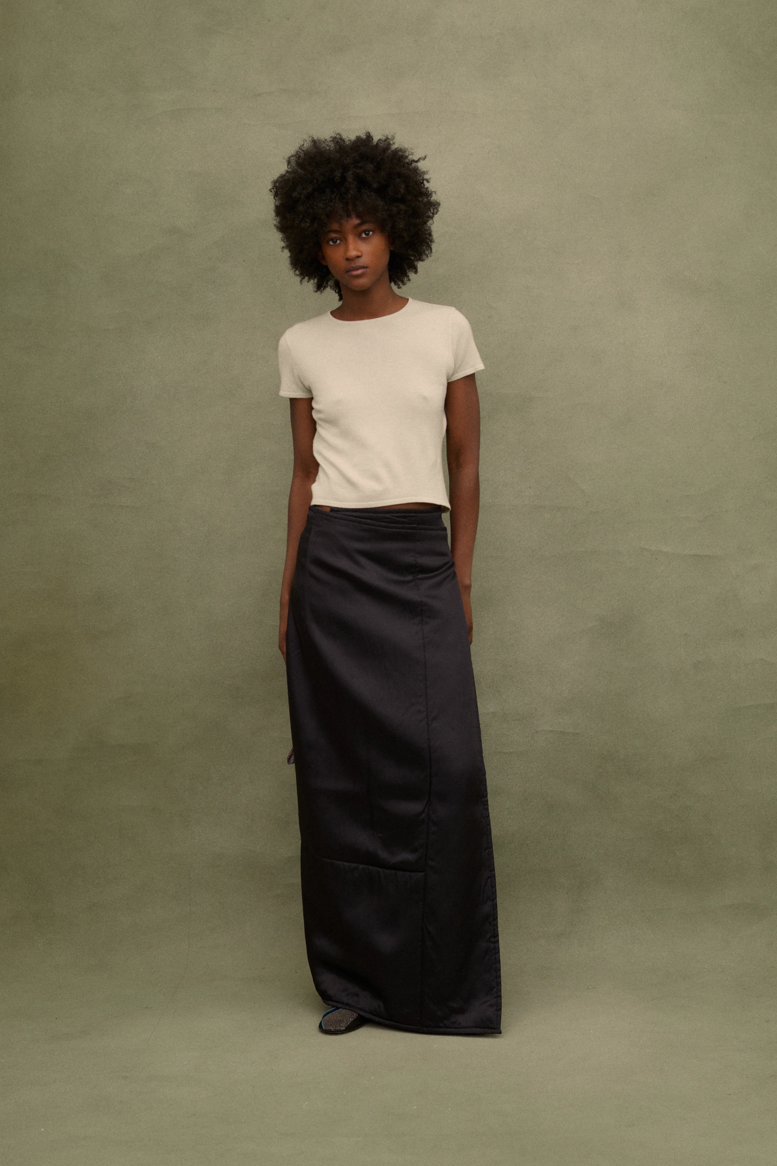 Dries Van Noten Rayon Wrap Skirt - Image 5