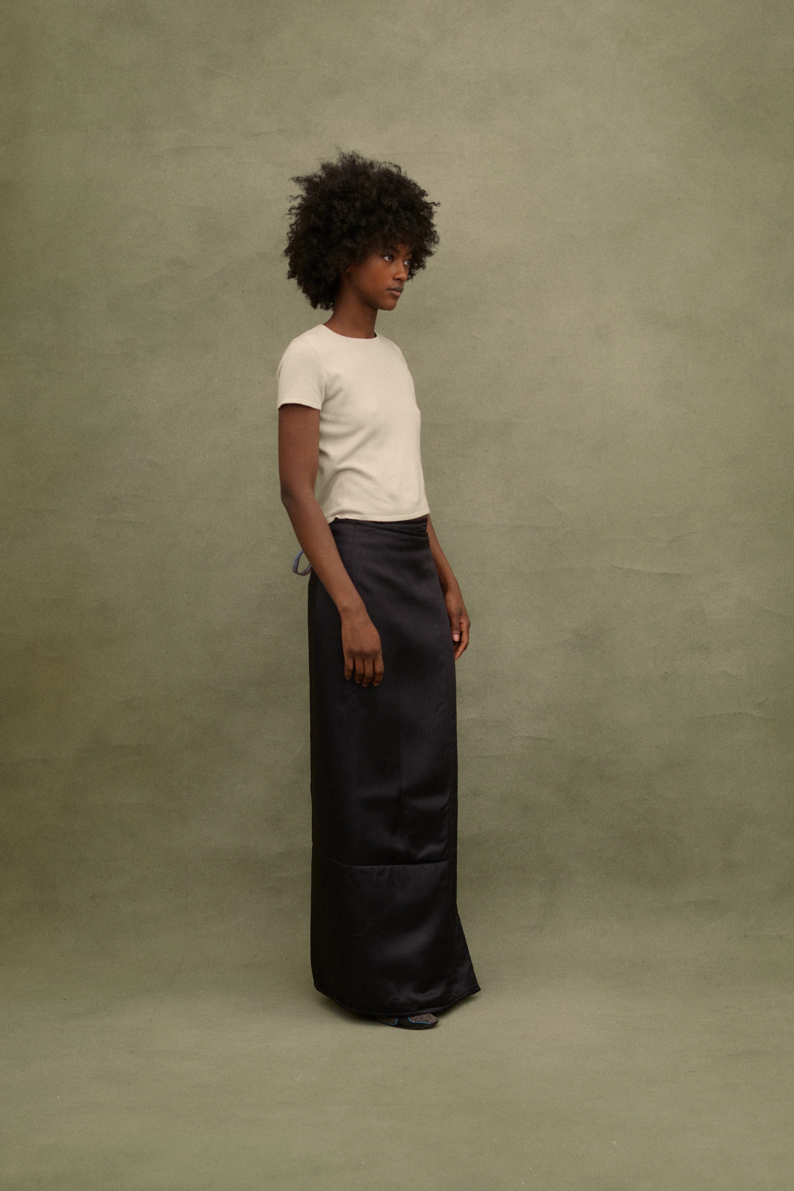 Dries Van Noten Rayon Wrap Skirt - Image 6