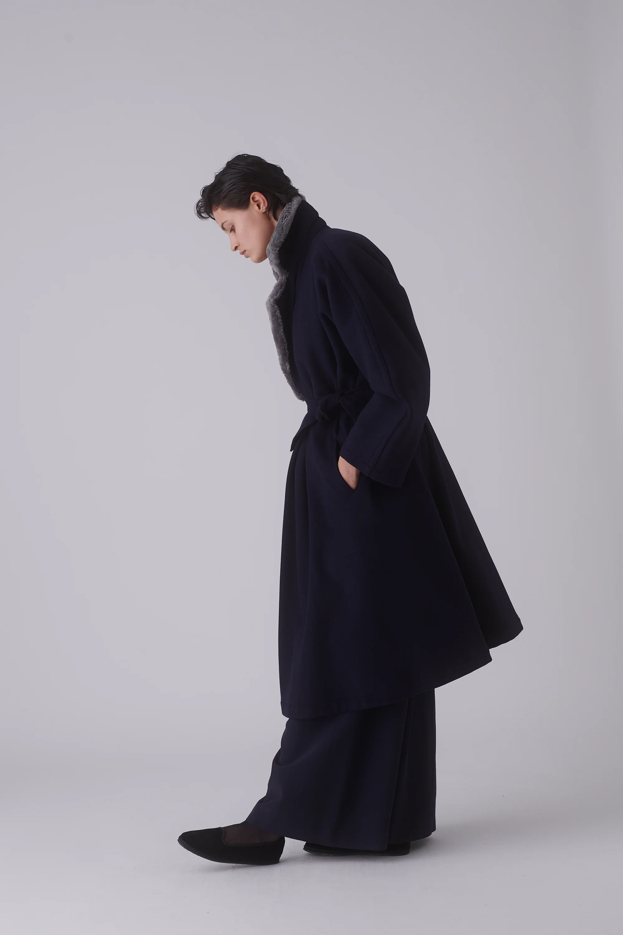 Ferre Wool Evening Coat - Image 13