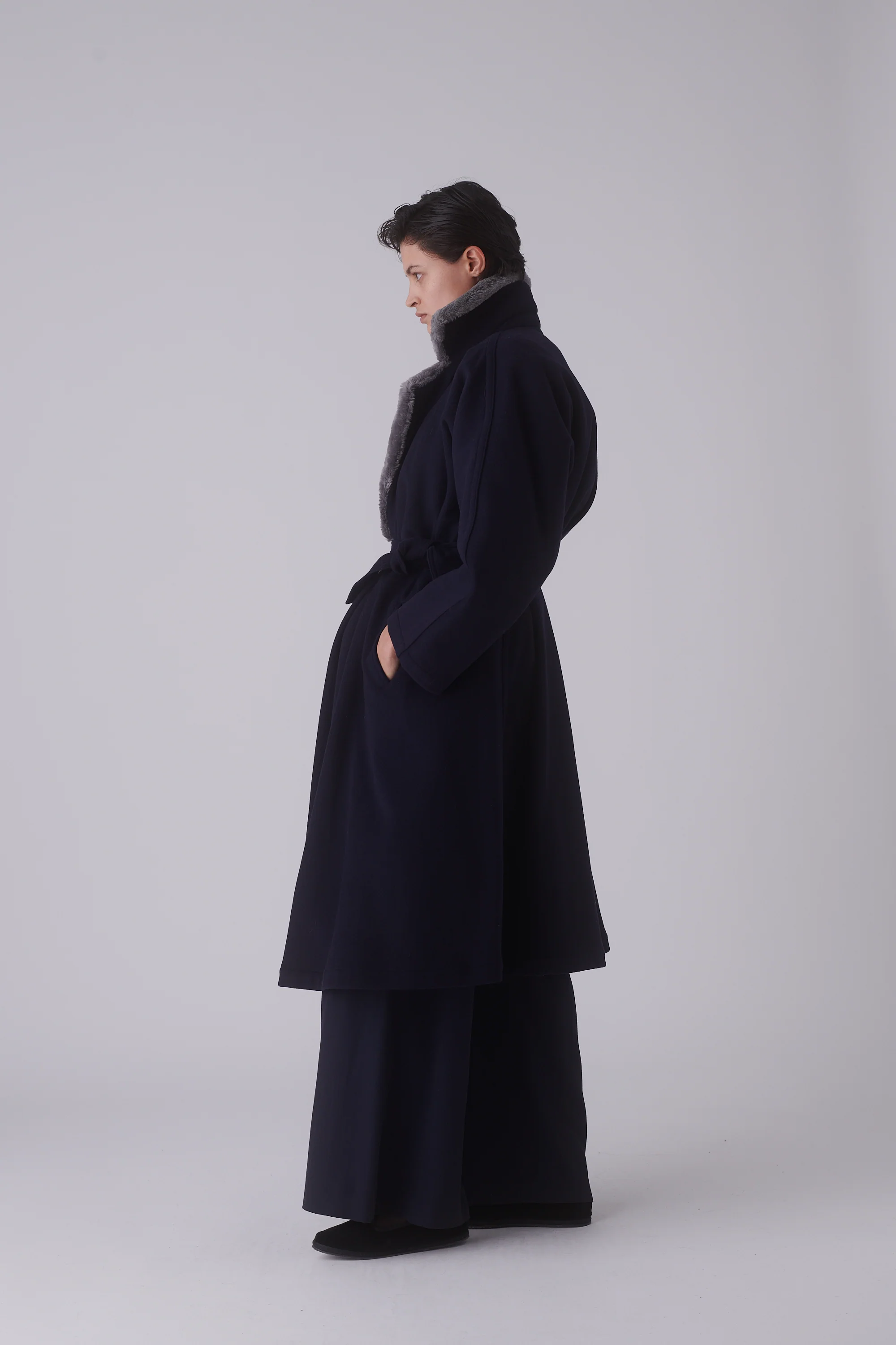 Ferre Wool Evening Coat - Image 14