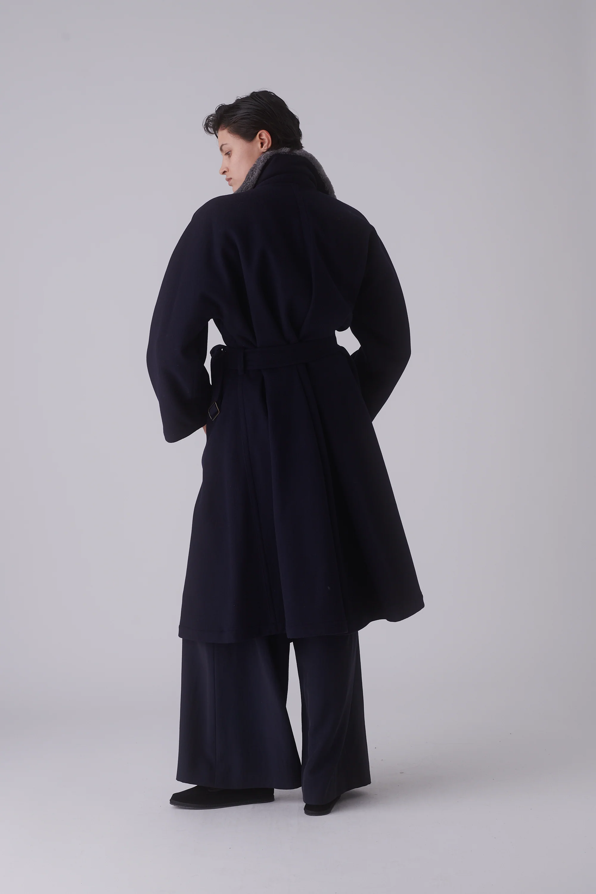 Ferre Wool Evening Coat - Image 16