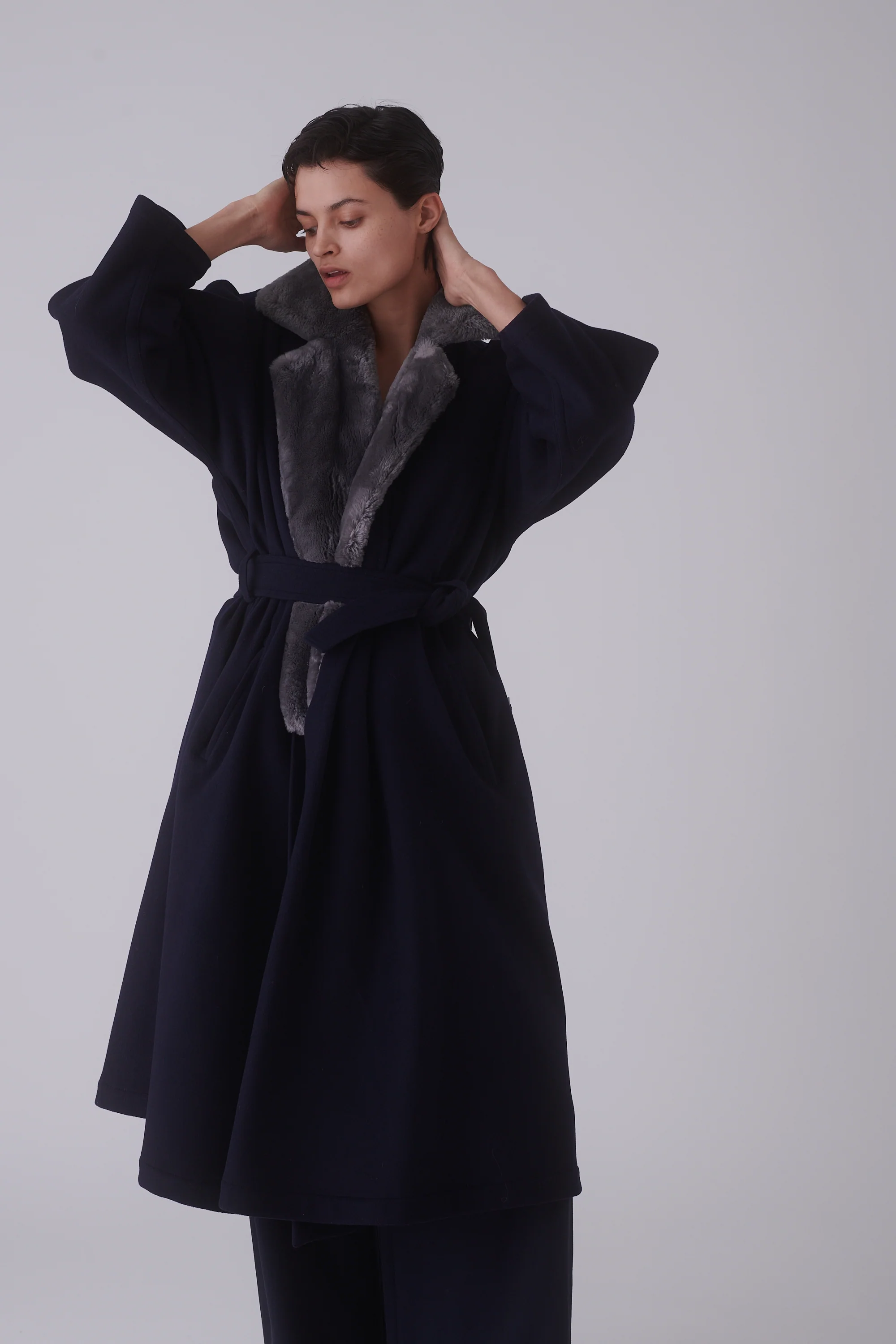 Ferre Wool Evening Coat - Image 18