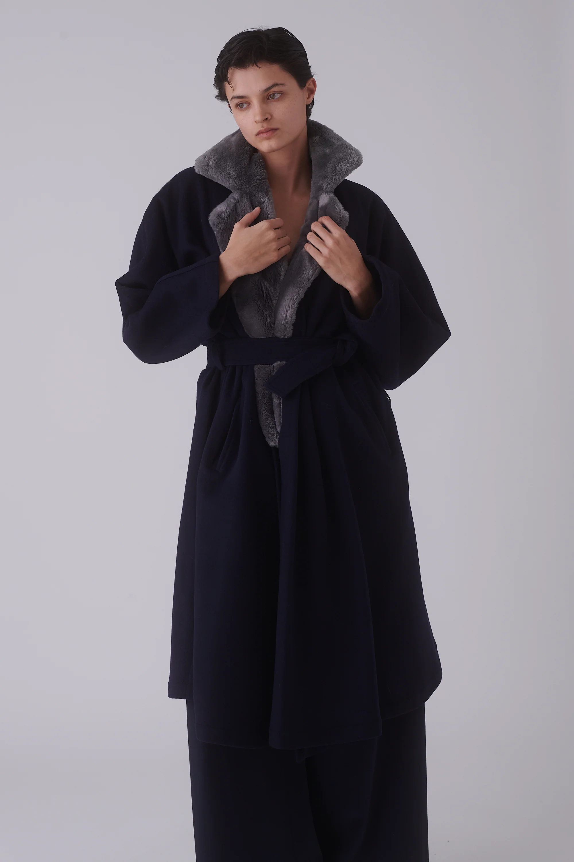 Ferre Wool Evening Coat - Image 19