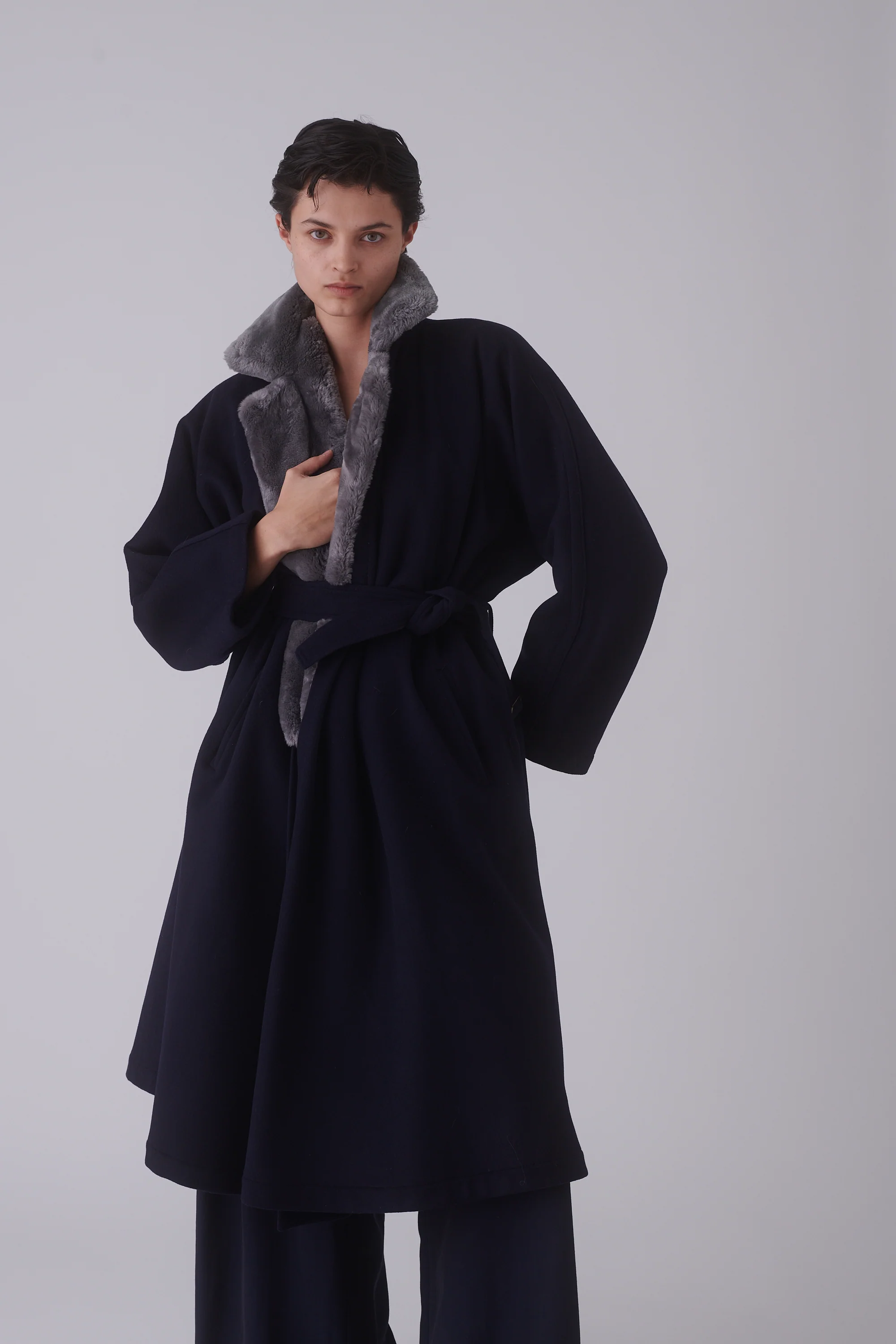 Ferre Wool Evening Coat - Image 20