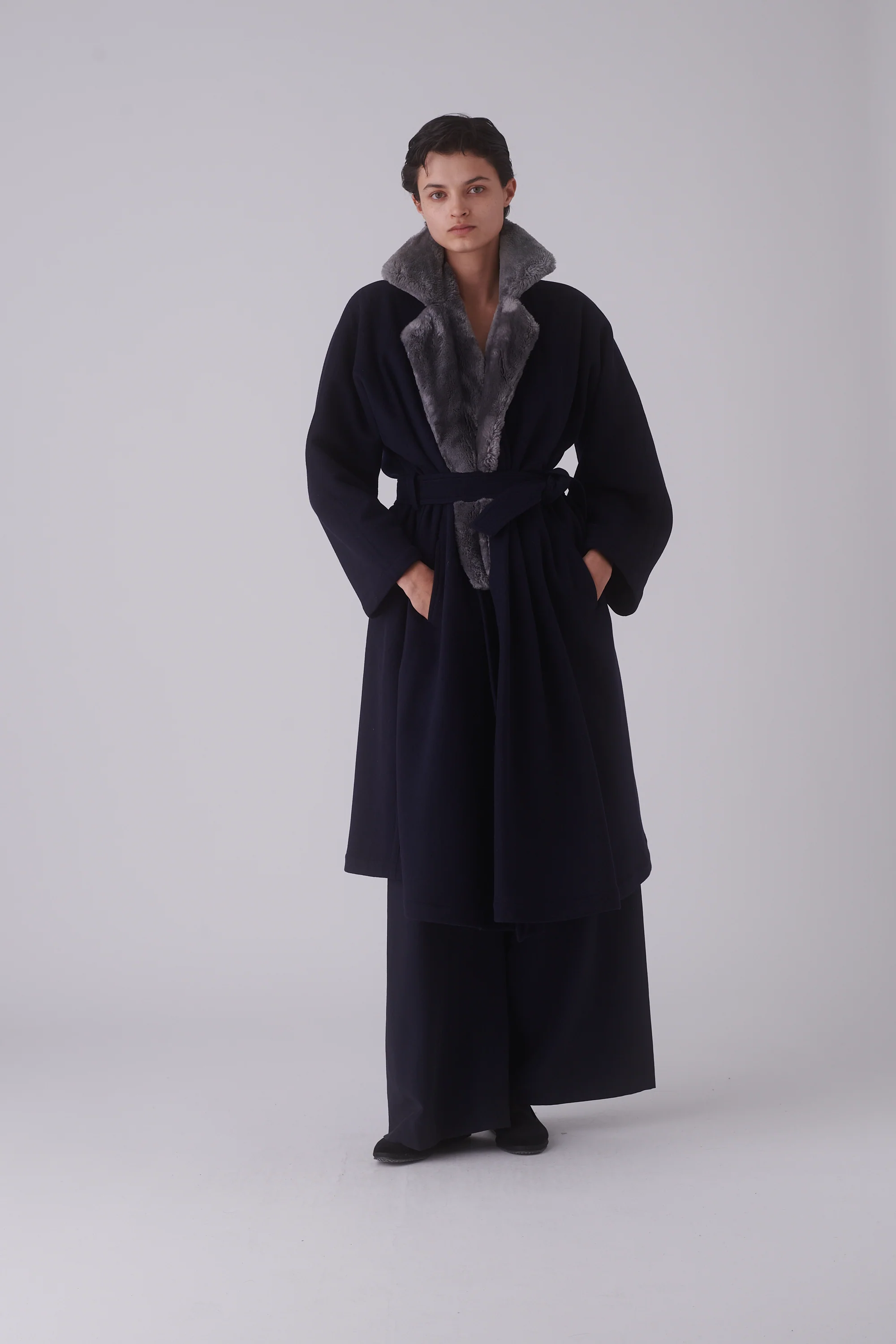 Ferre Wool Evening Coat - Image 5