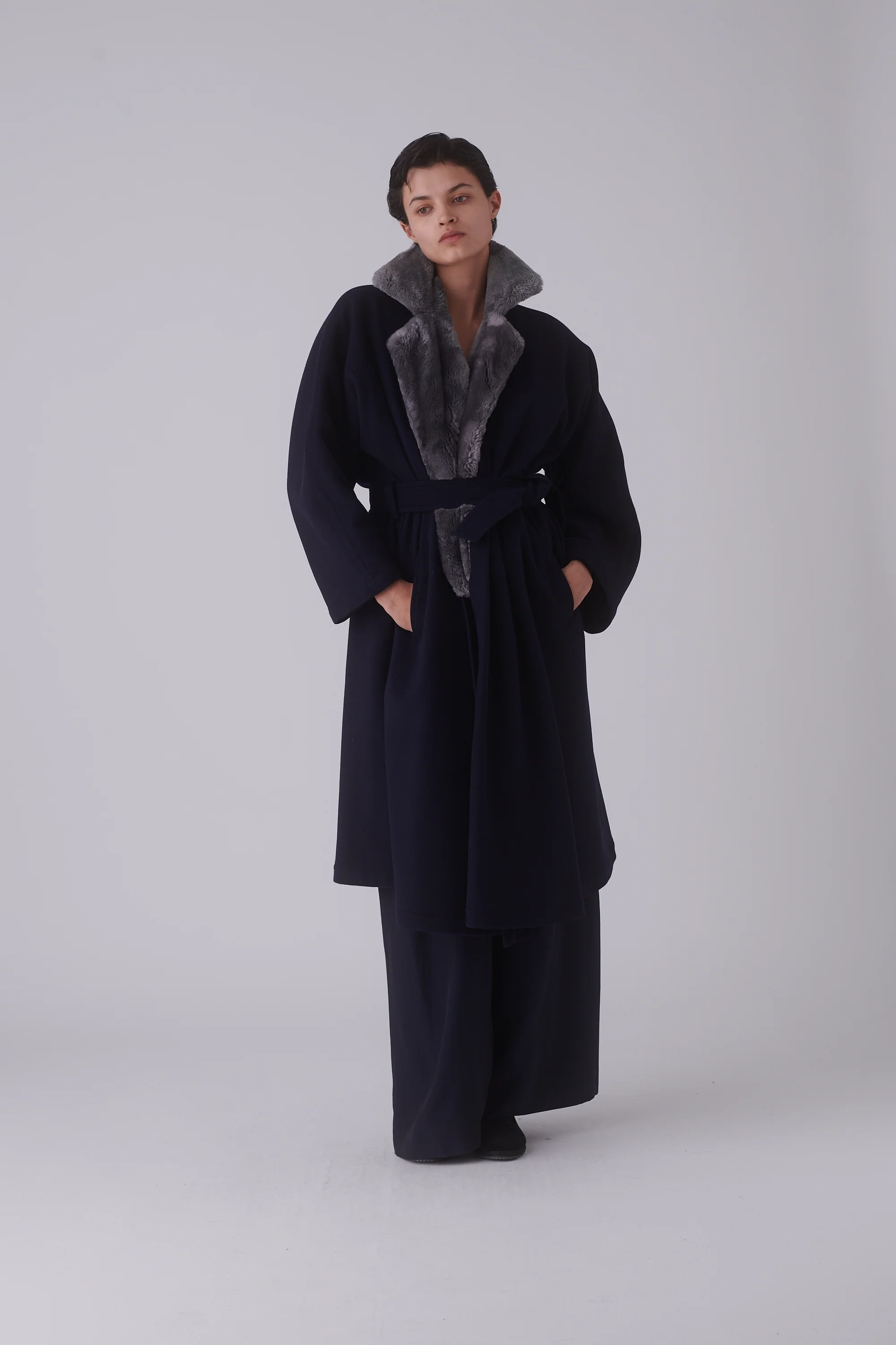 Ferre Wool Evening Coat - Image 6