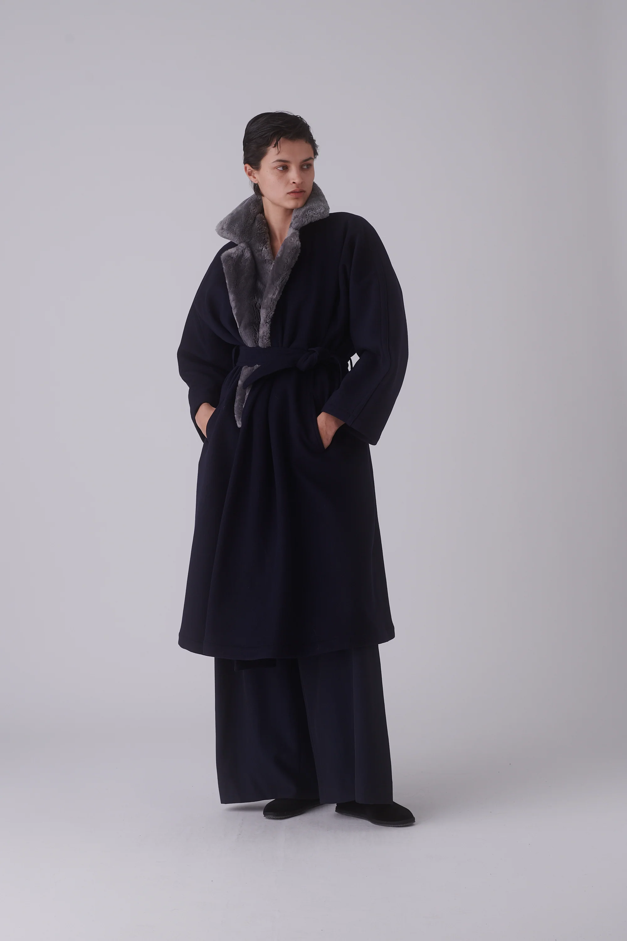 Ferre Wool Evening Coat - Image 8