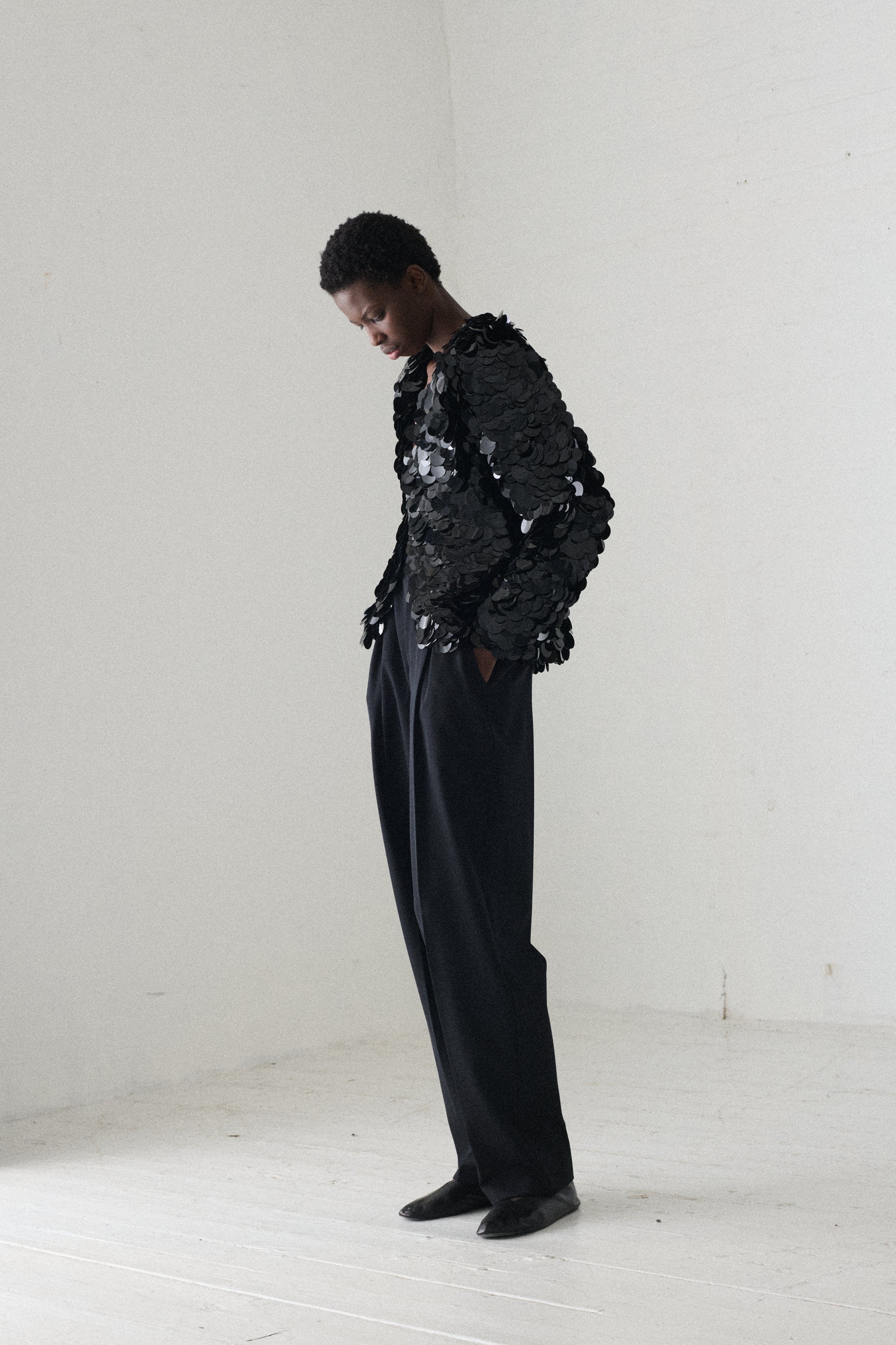 Galanos Paillette Cardigan - Image 10