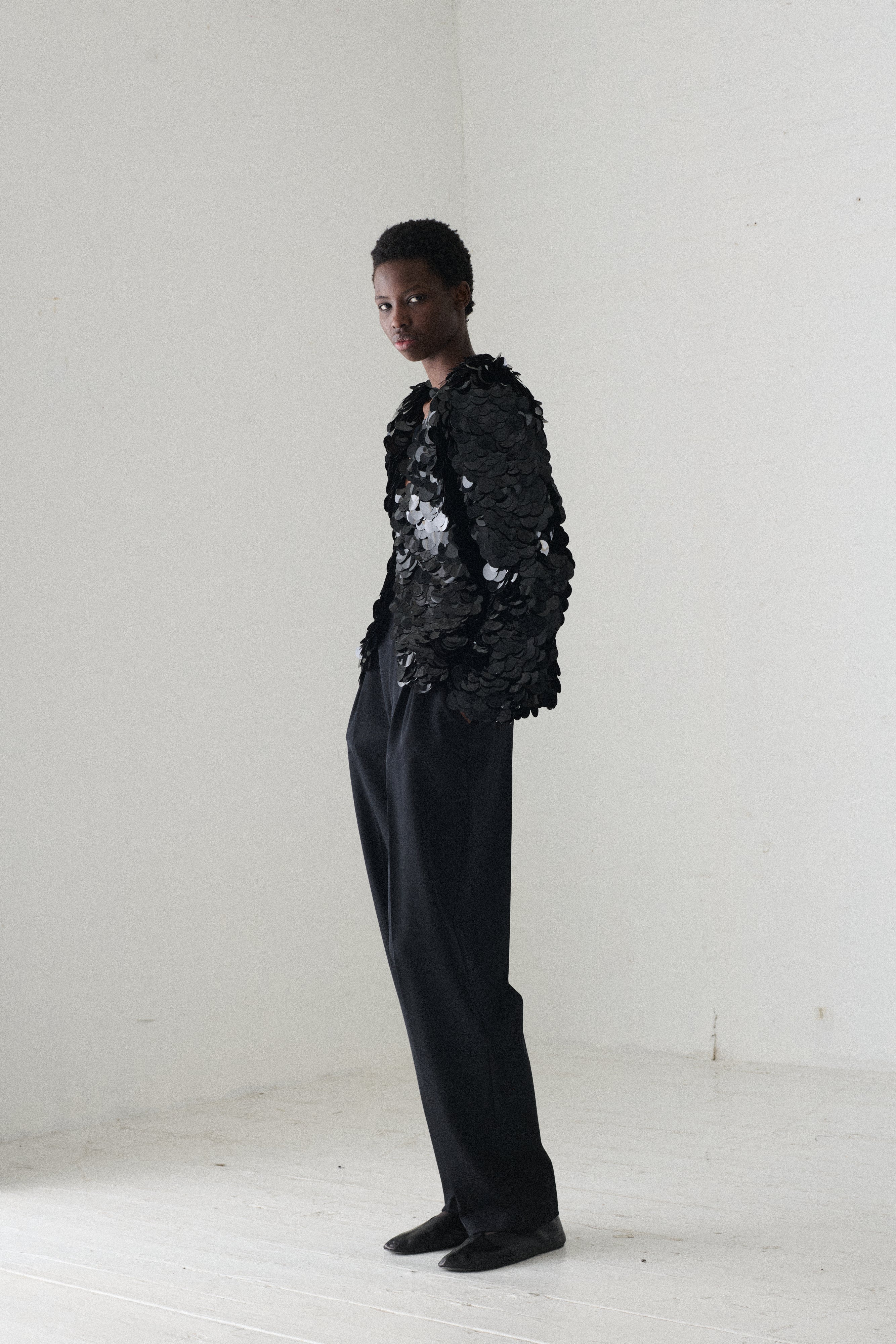 Galanos Paillette Cardigan - Image 12