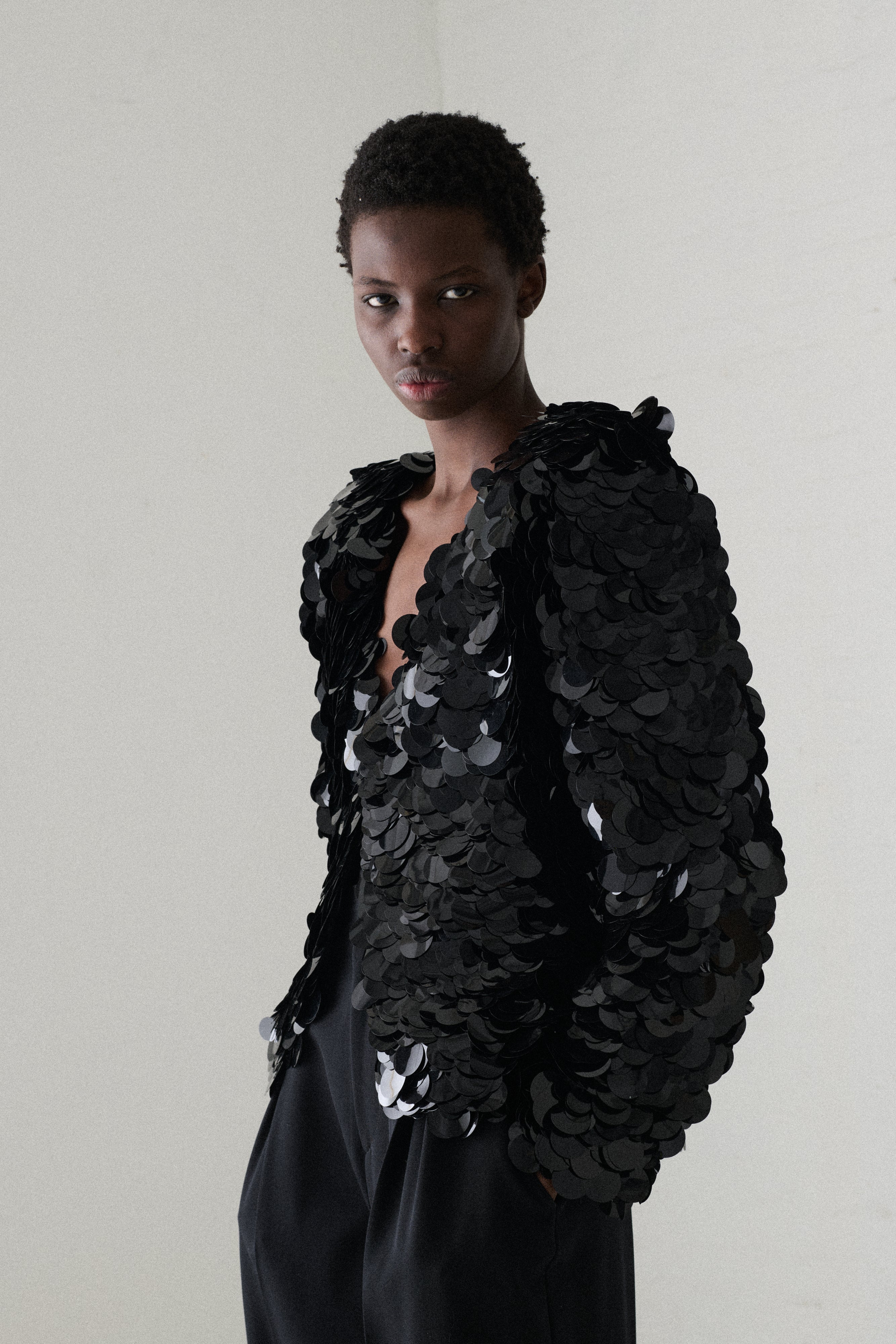 Galanos Paillette Cardigan - Image 13
