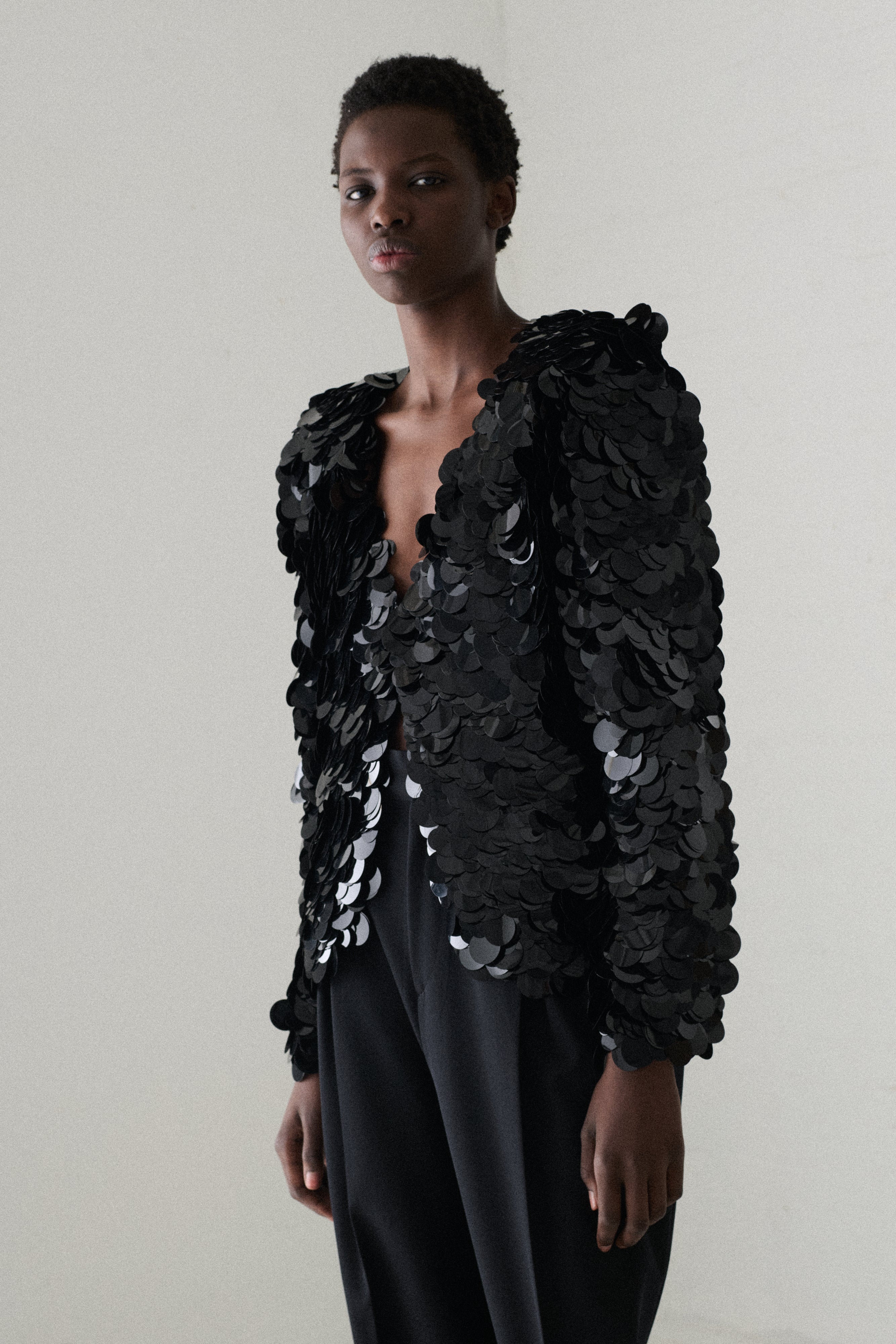 Galanos Paillette Cardigan - Image 17