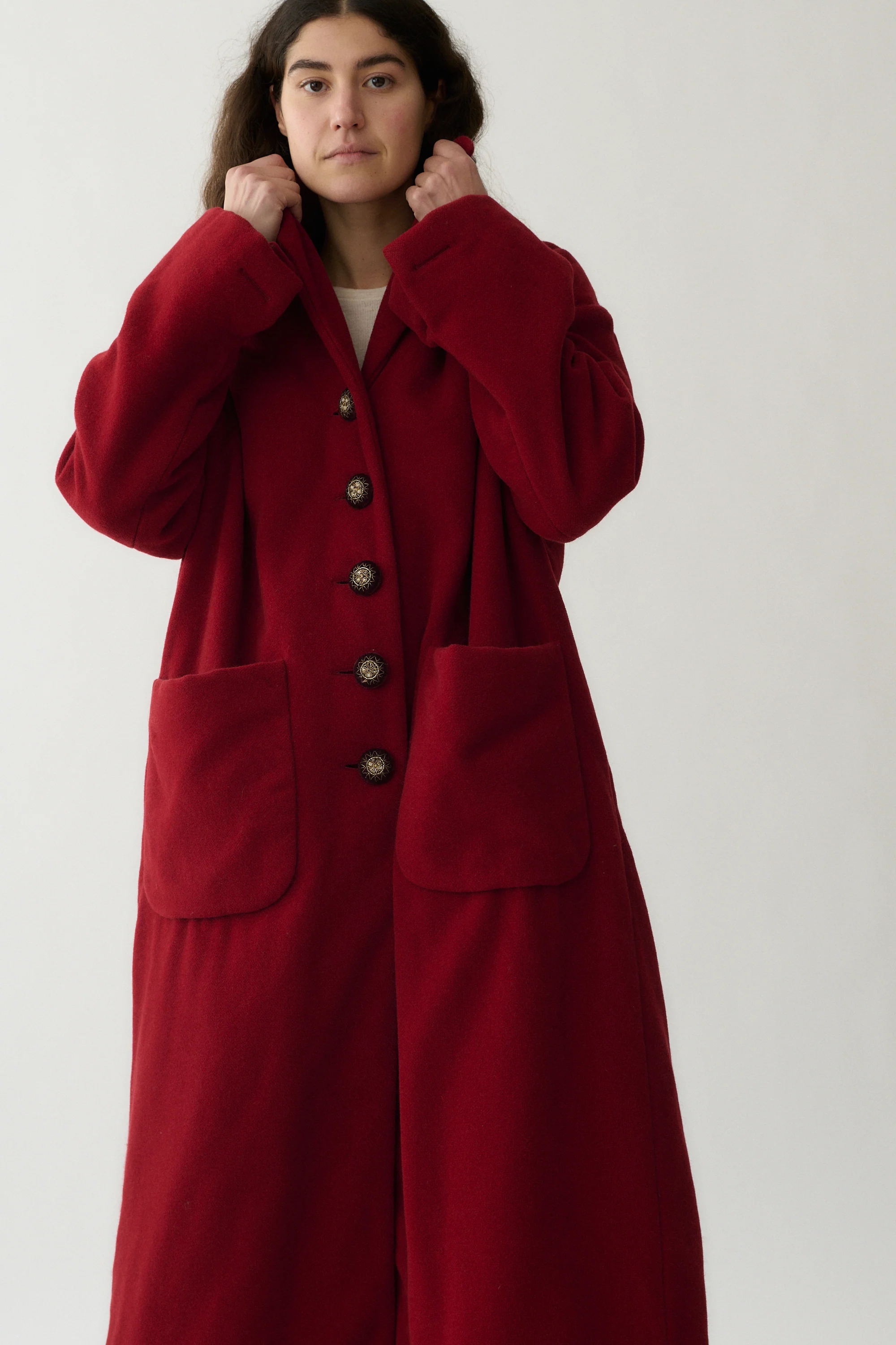 Romeo Gigli Wool Coat - Image 4