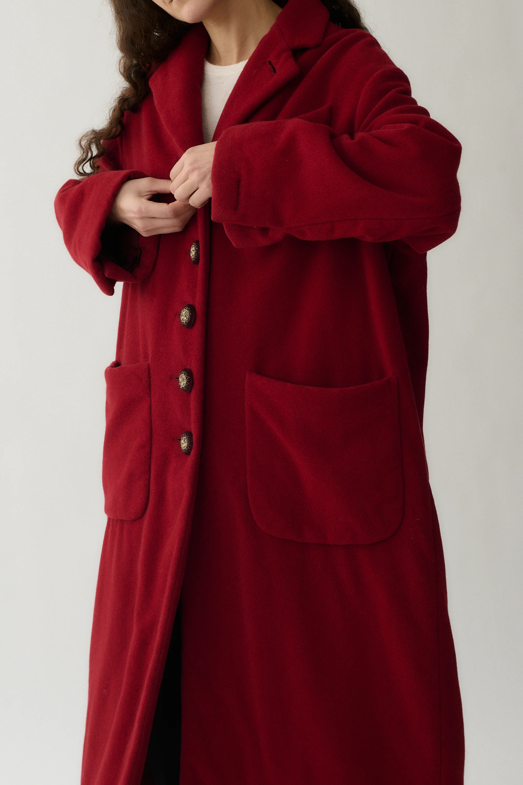 Romeo Gigli Wool Coat - Image 6