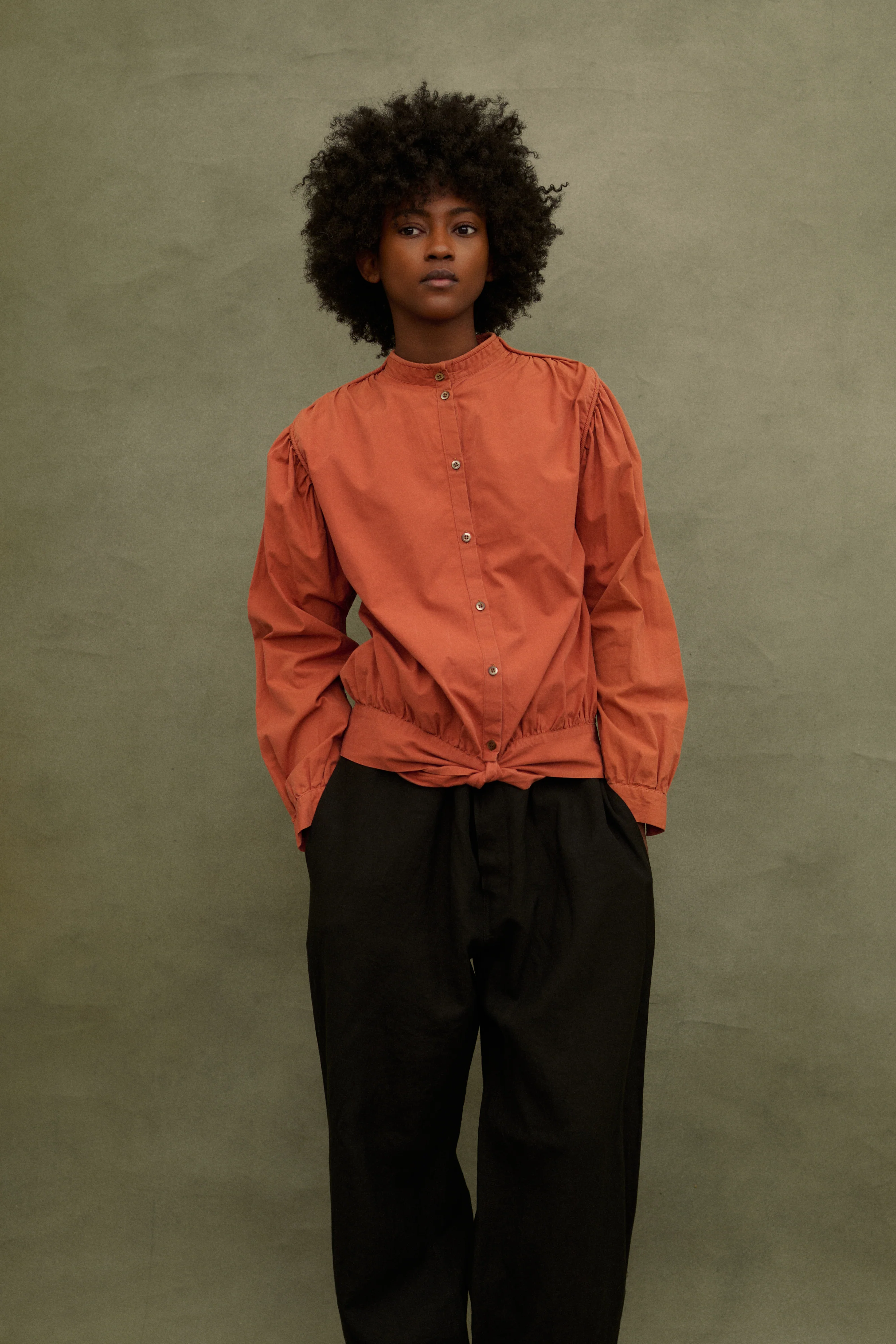 Giorgio Armani Cotton Blouse - Image 4