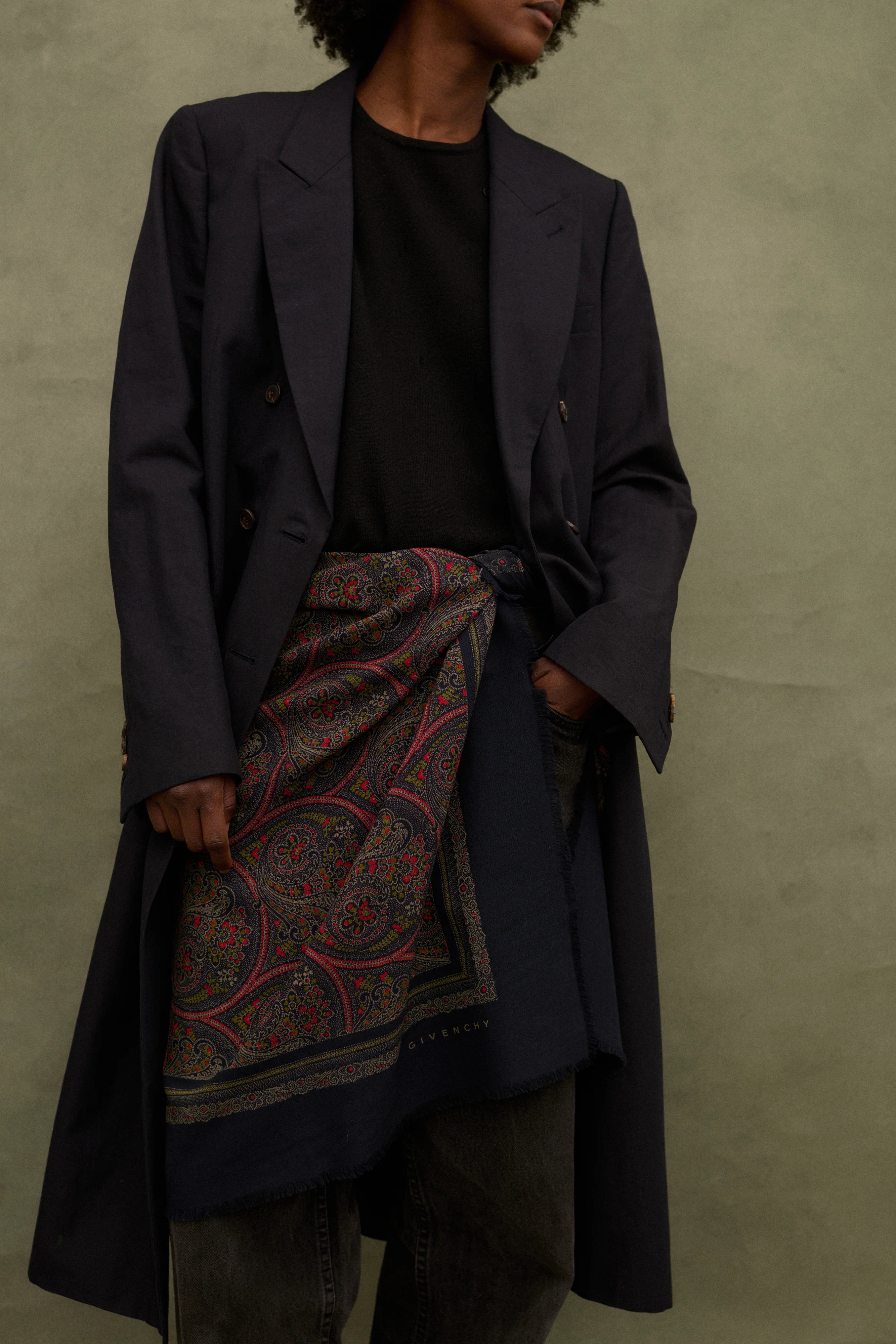 Givenchy Wool Scarf - Image 3