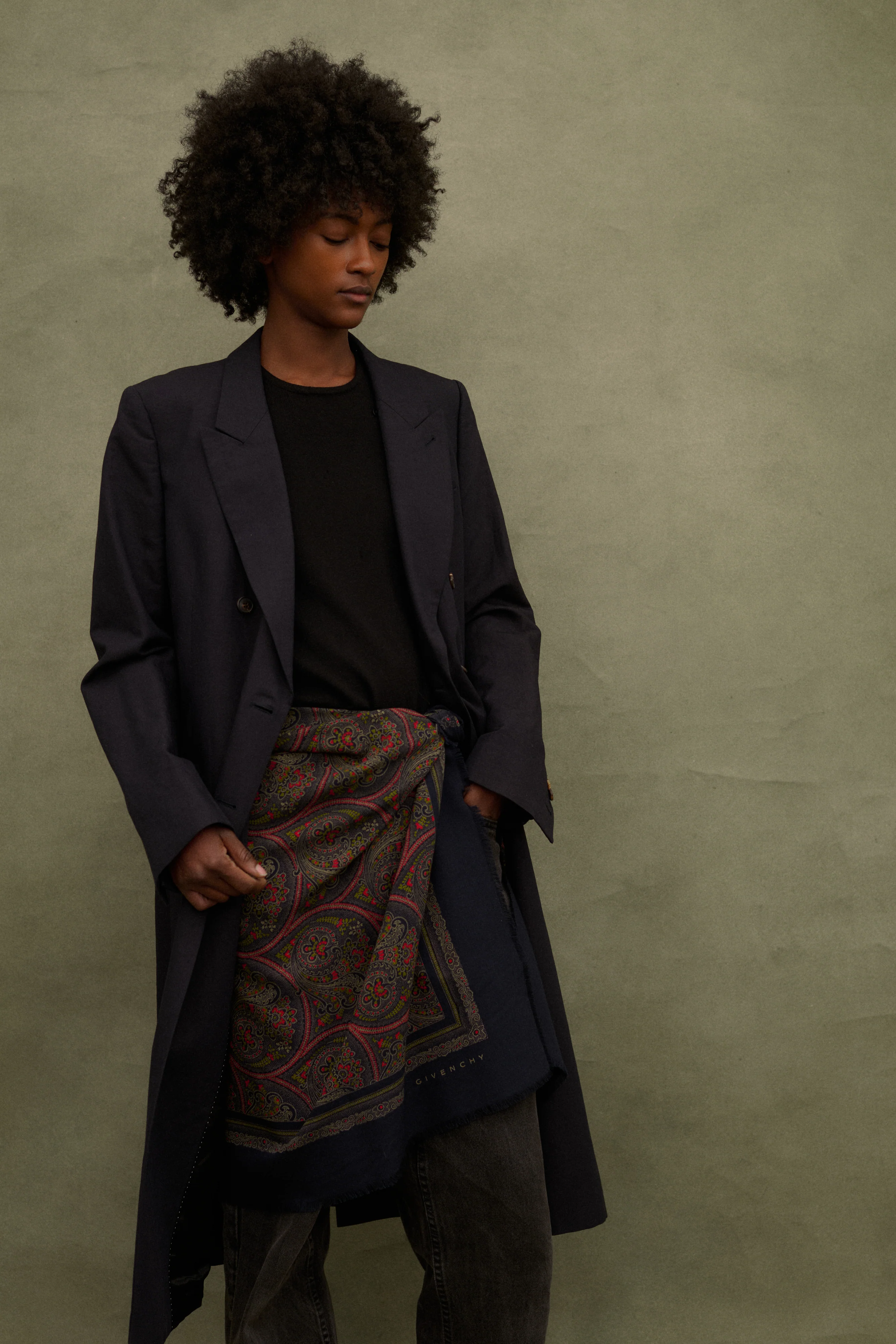 Givenchy Wool Scarf - Image 9