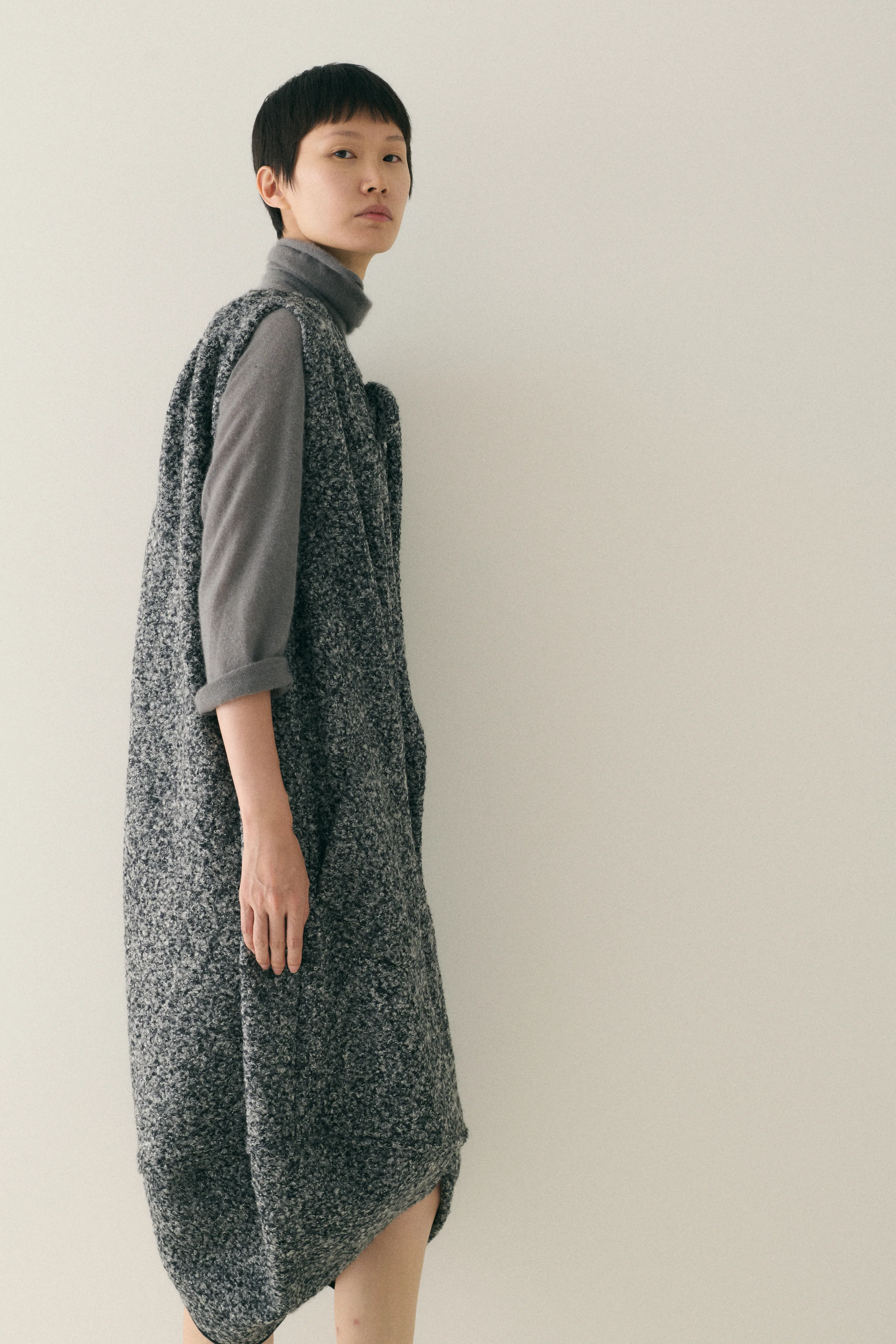 Heather Grey Dress - Image 13