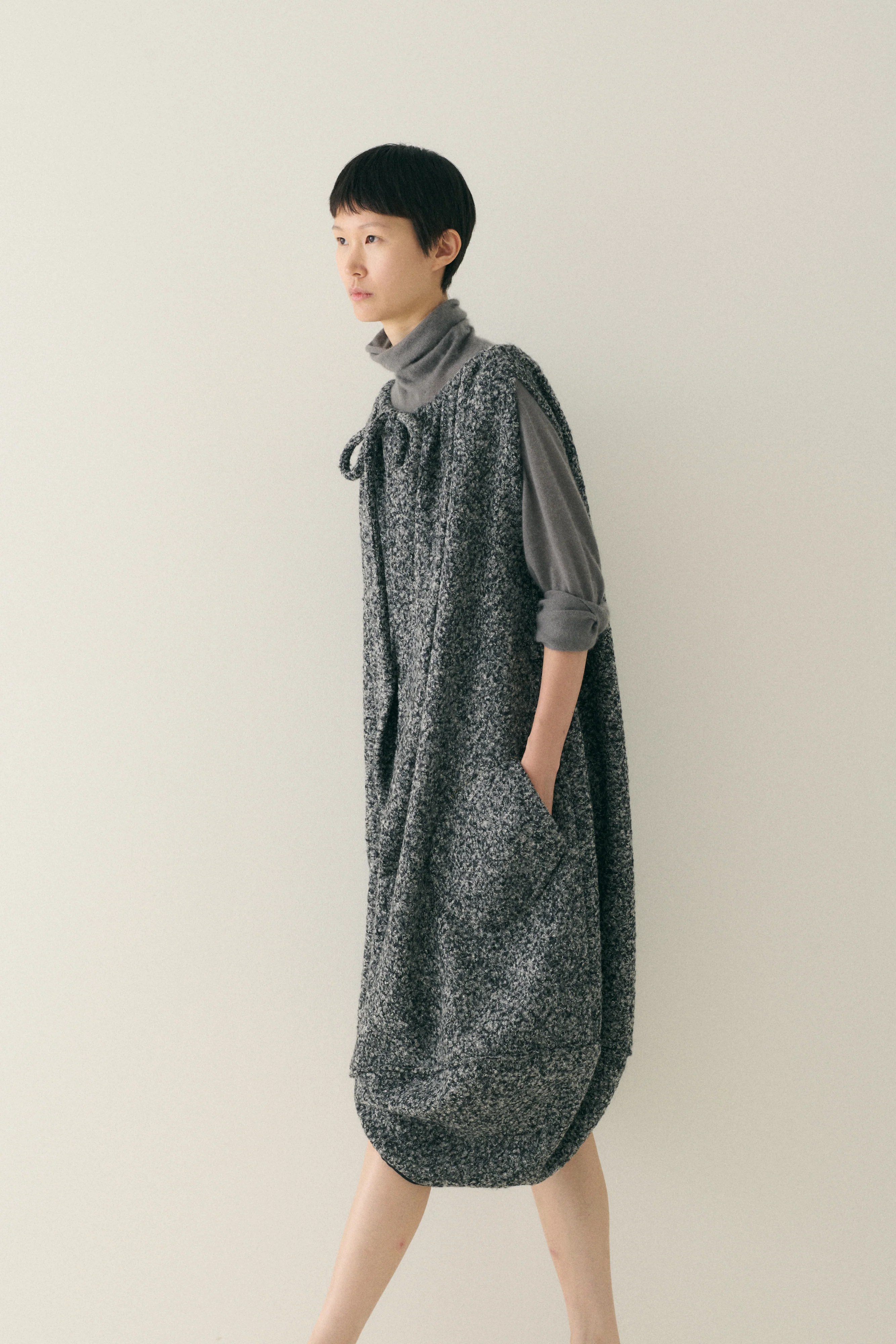 Heather Grey Dress - Image 15