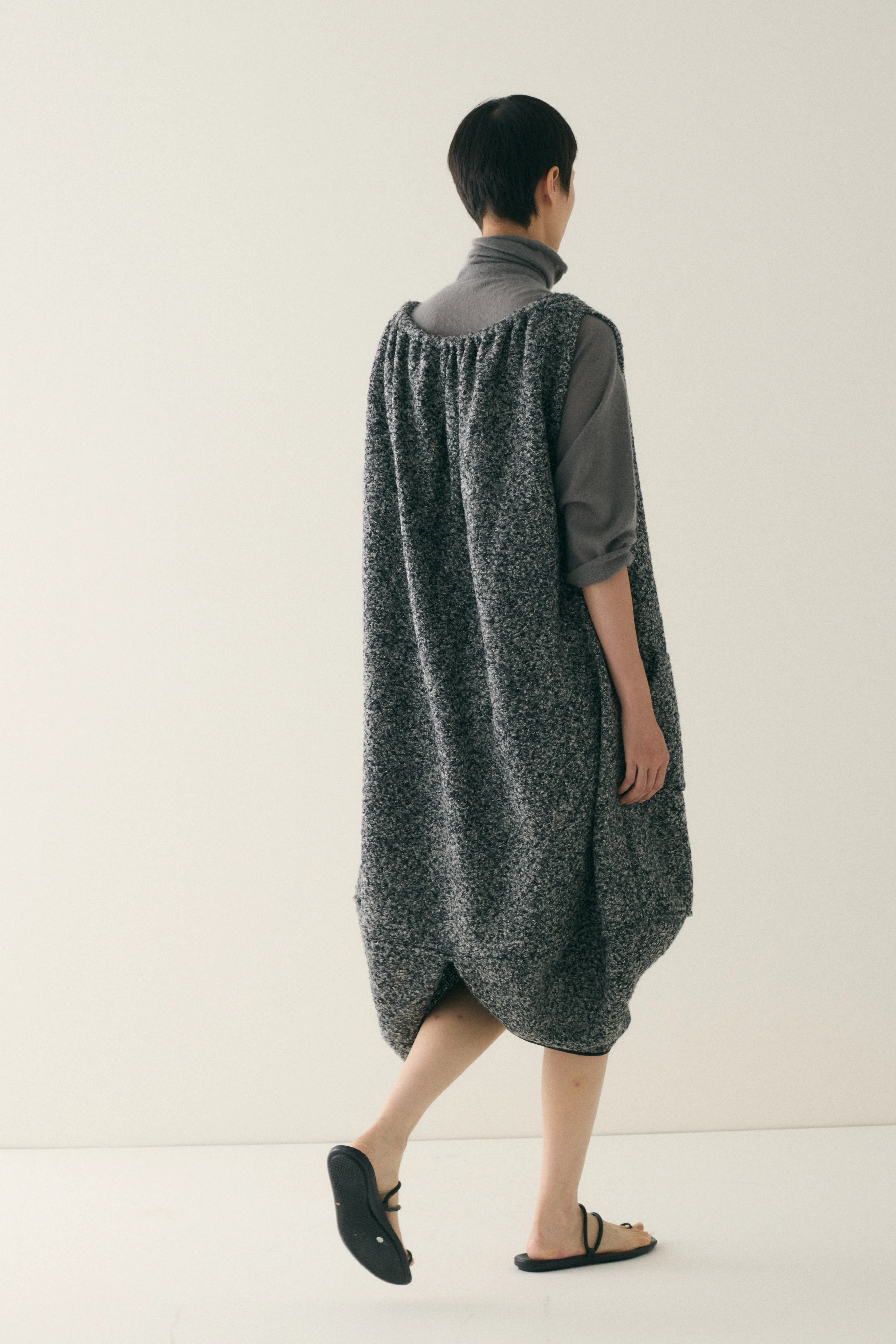 Heather Grey Dress - Image 3