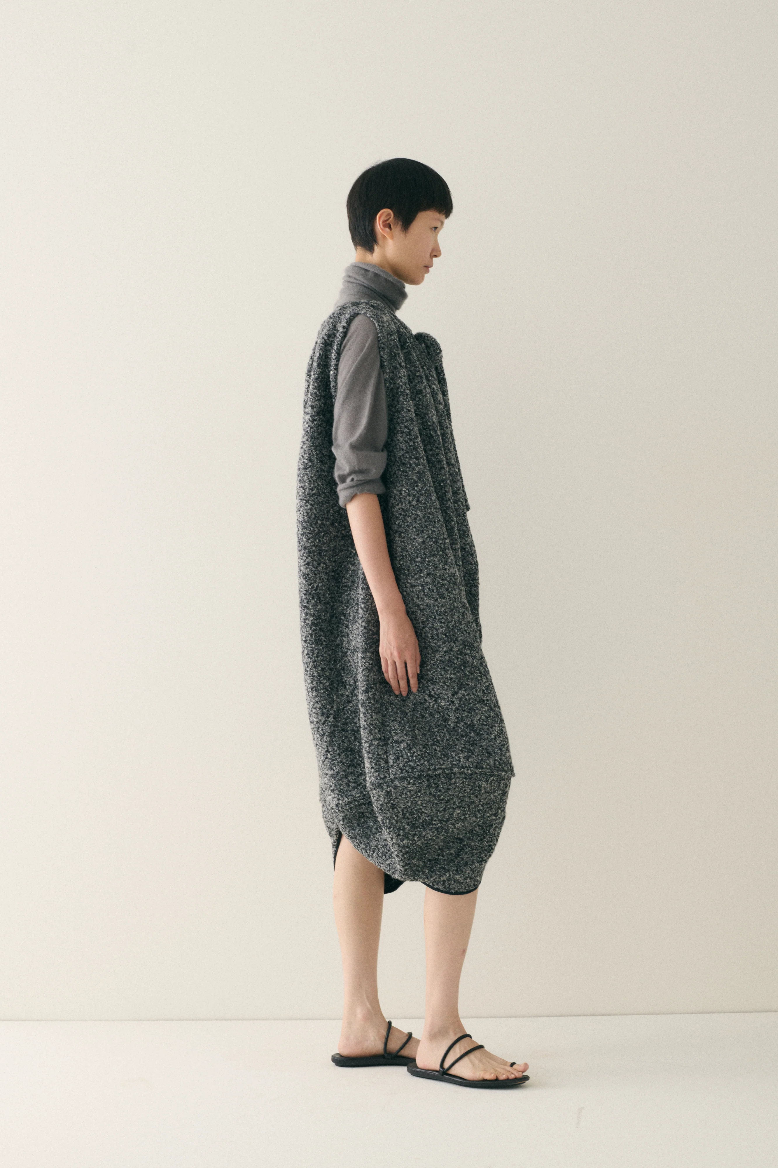 Heather Grey Dress - Image 4