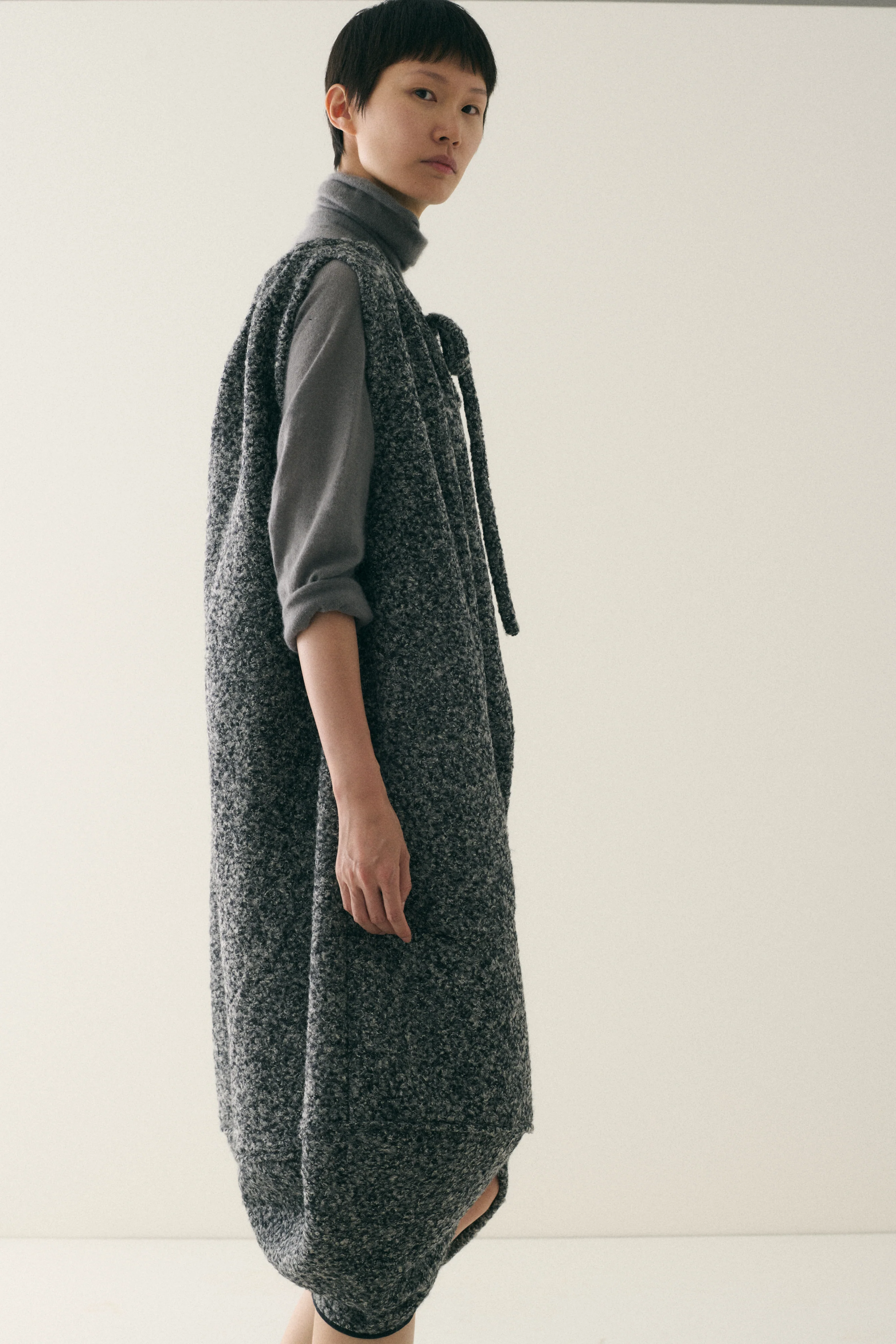 Heather Grey Dress - Image 6