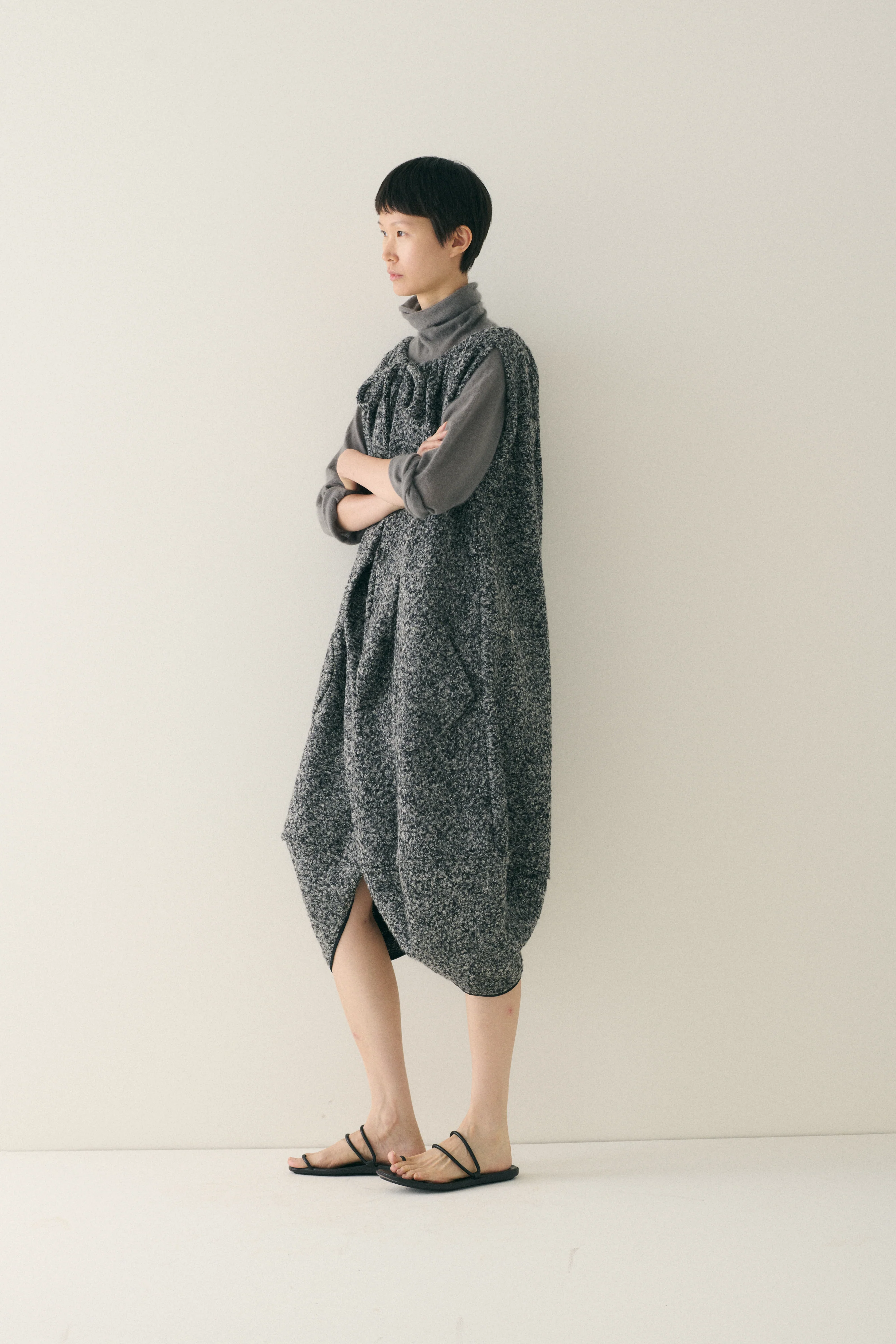 Heather Grey Dress - Image 8