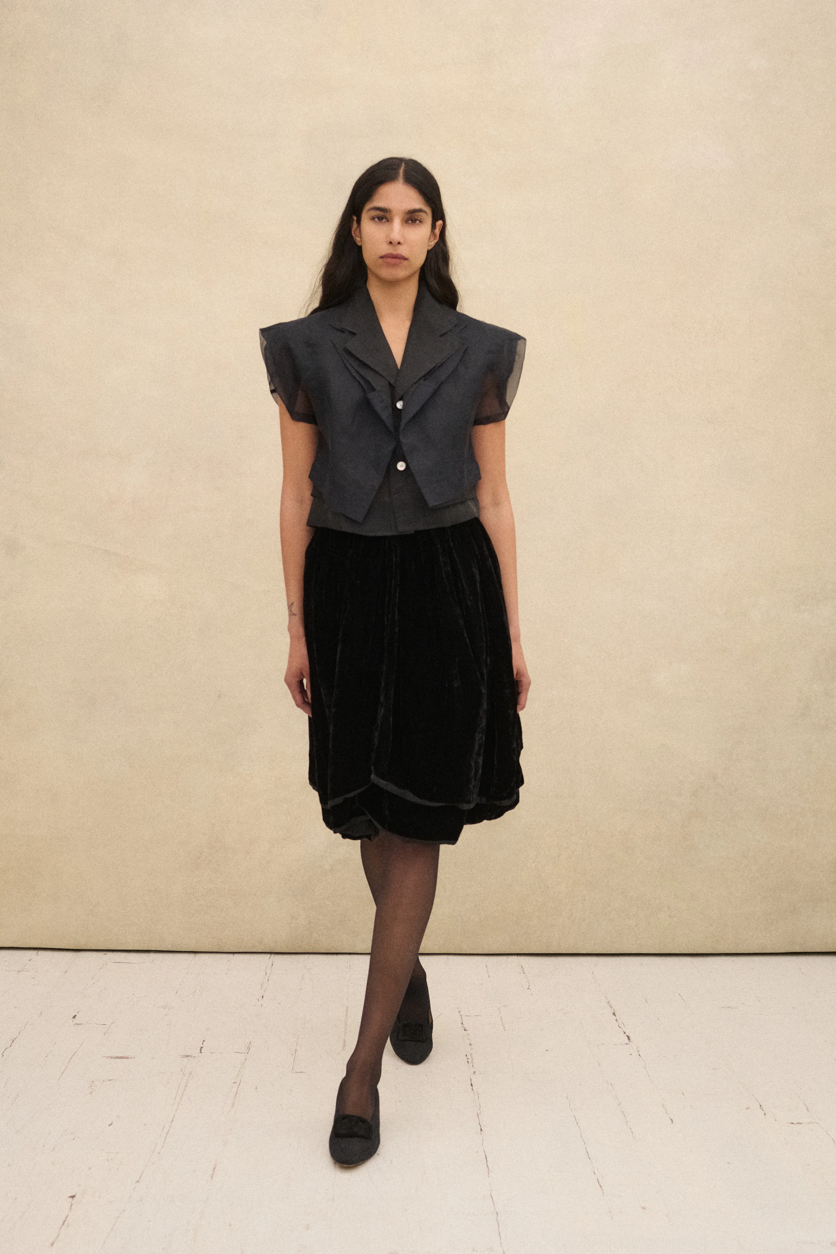 Hanae Mori Velvet Skirt - Image 12