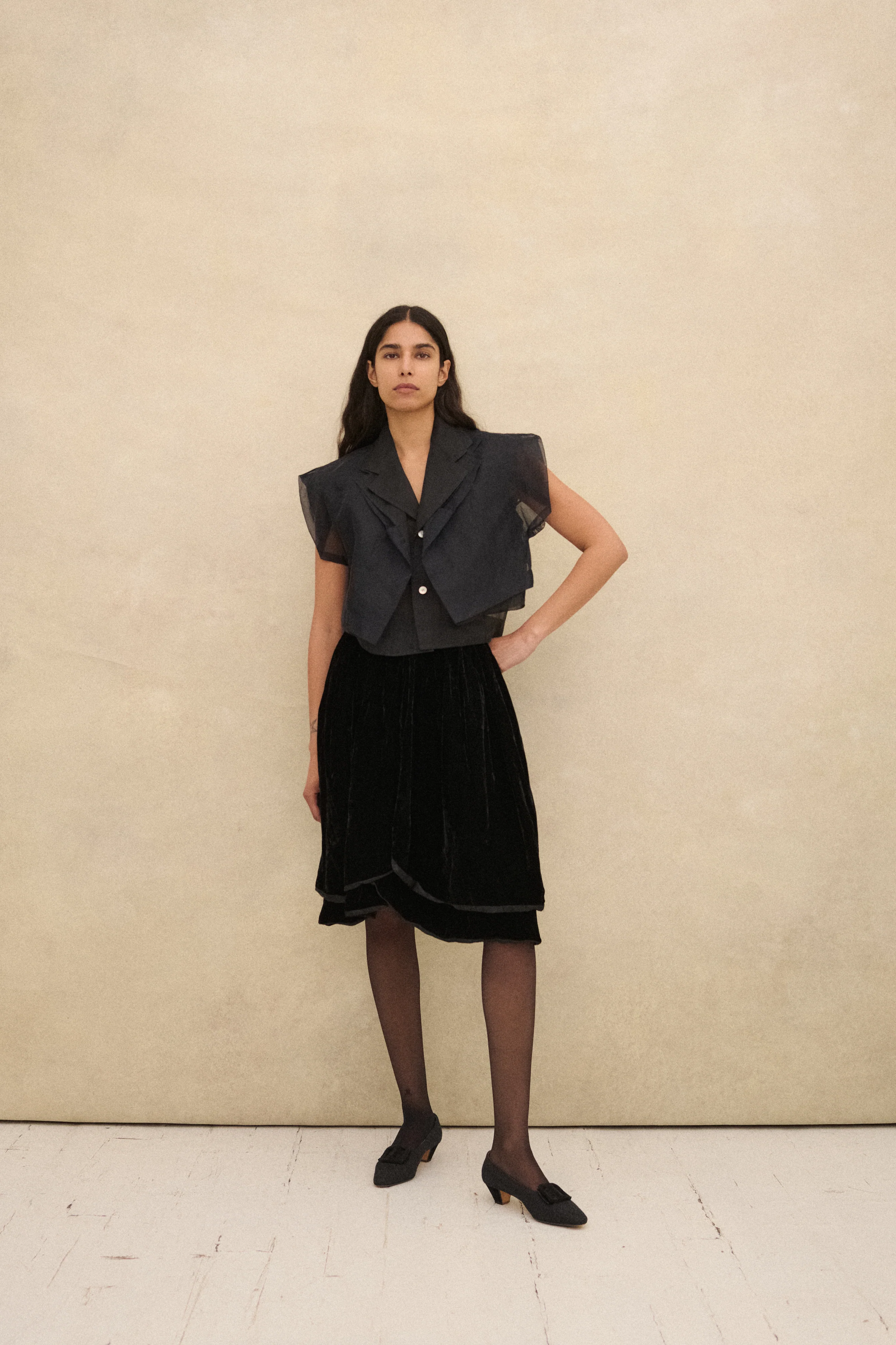 Hanae Mori Velvet Skirt - Image 14