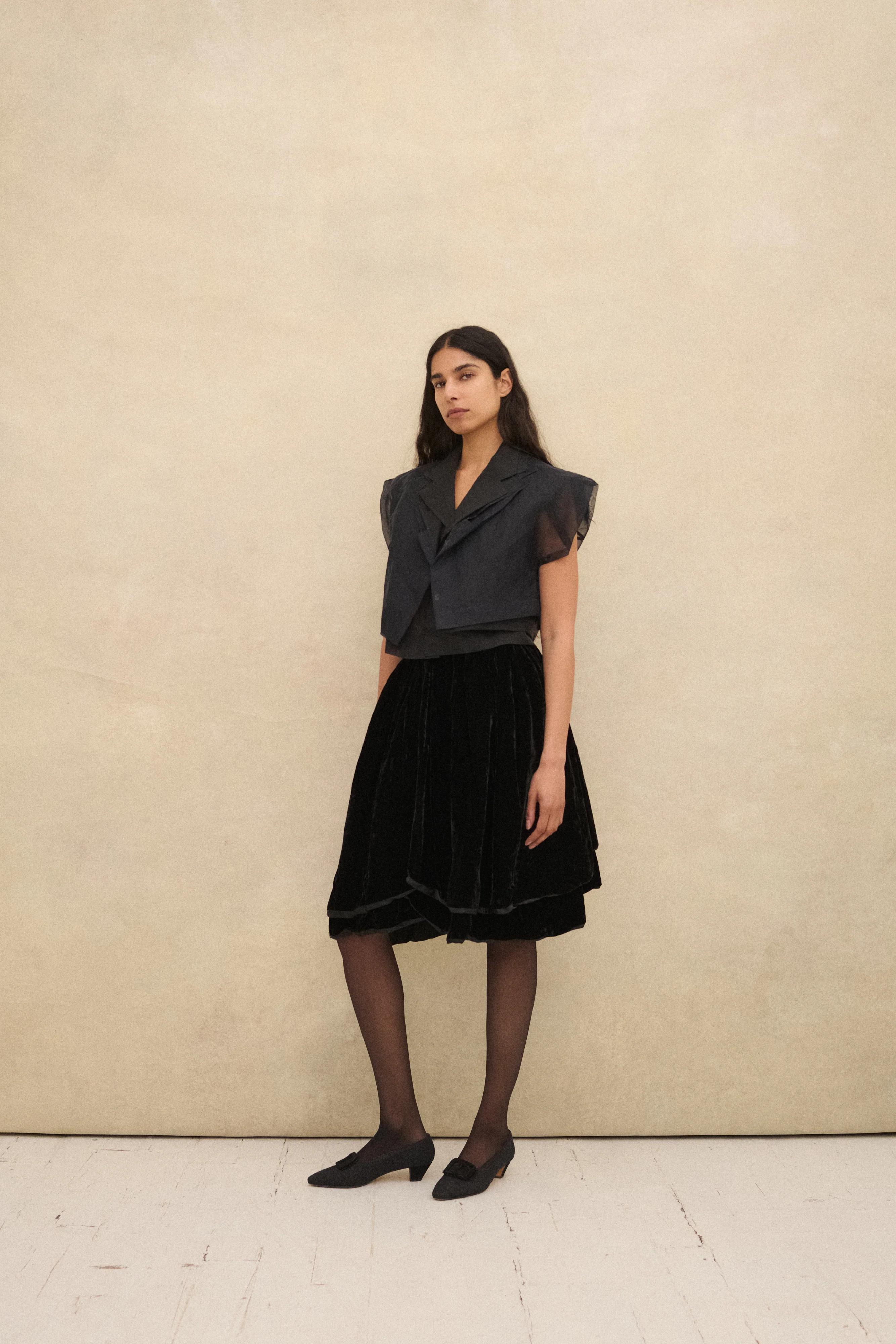 Hanae Mori Velvet Skirt - Image 15
