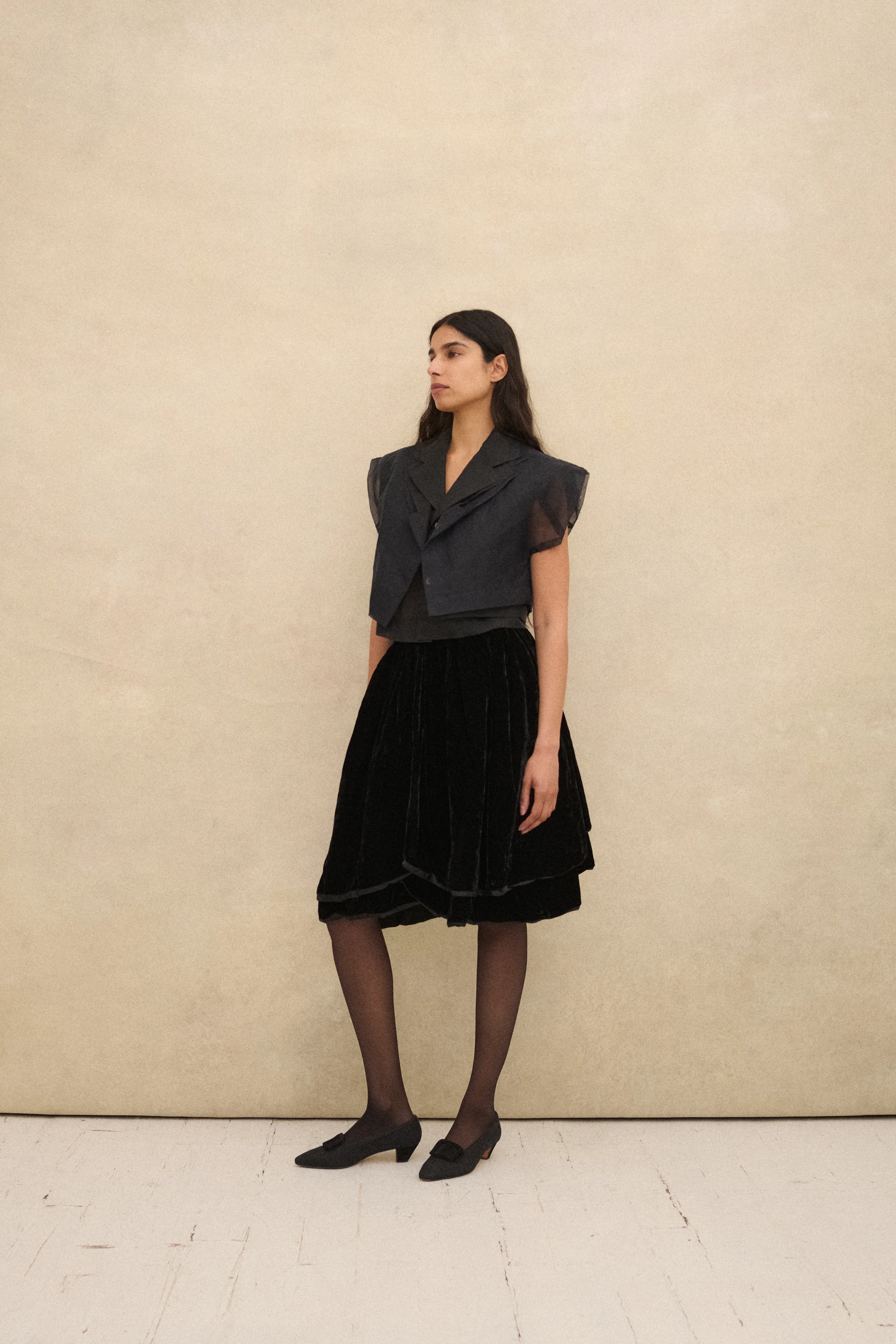 Hanae Mori Velvet Skirt - Image 16