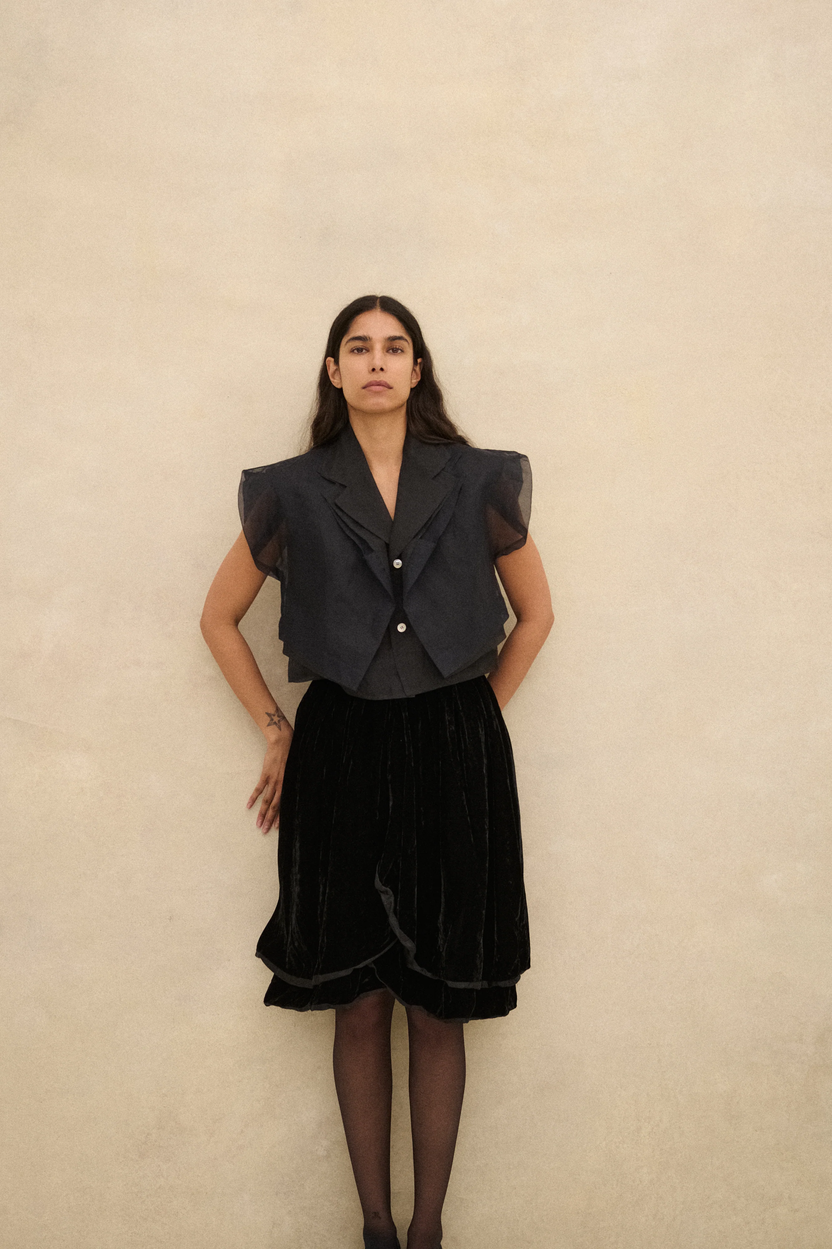 Hanae Mori Velvet Skirt - Image 20
