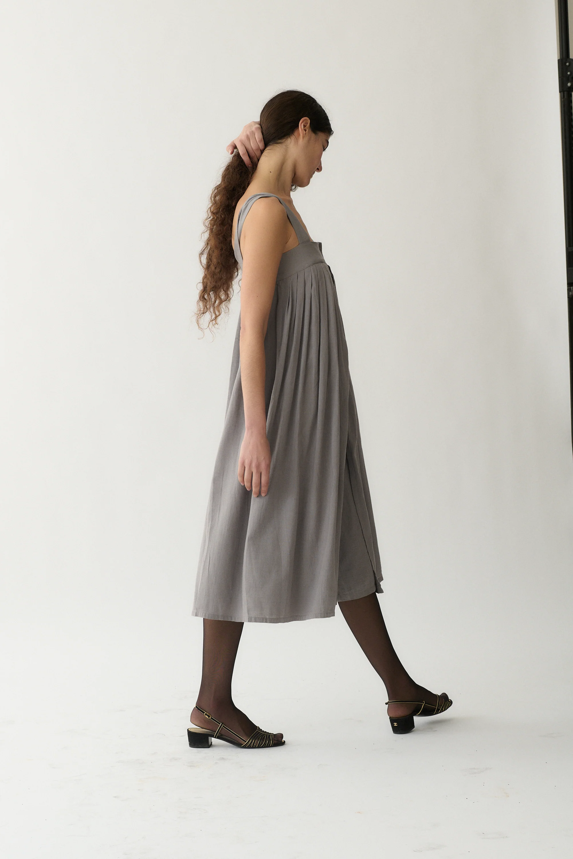 Issey Miyake Dove Grey Jumpsuit - Image 6