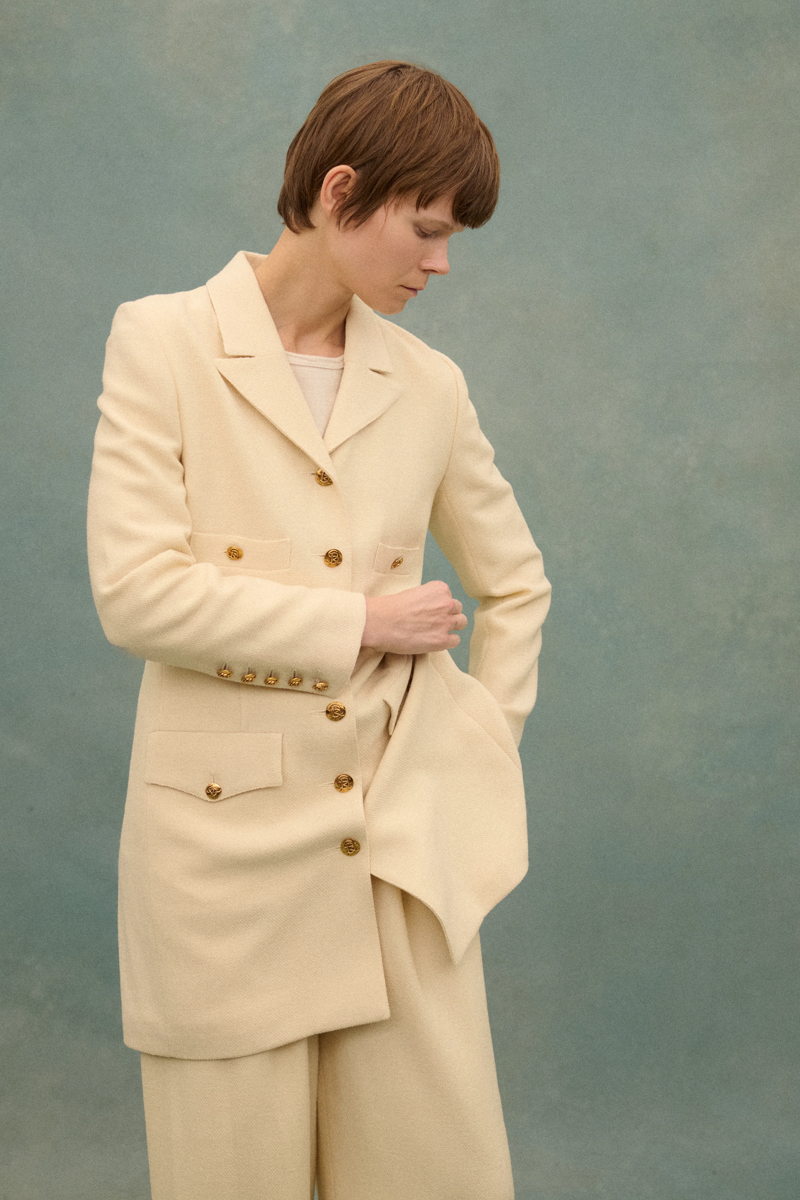 Sonia Rykiel Ivory Suit - Image 13