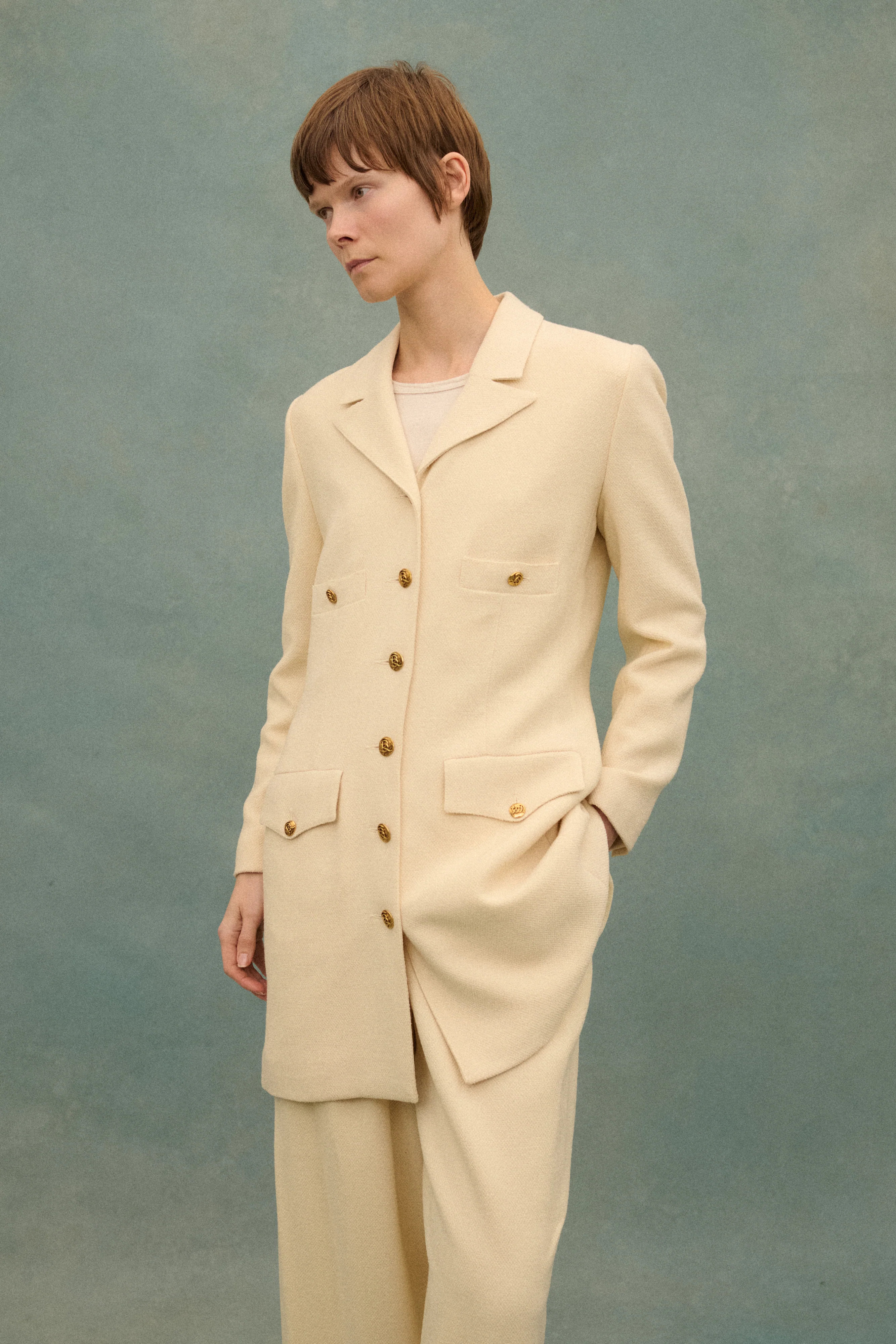 Sonia Rykiel Ivory Suit - Image 15