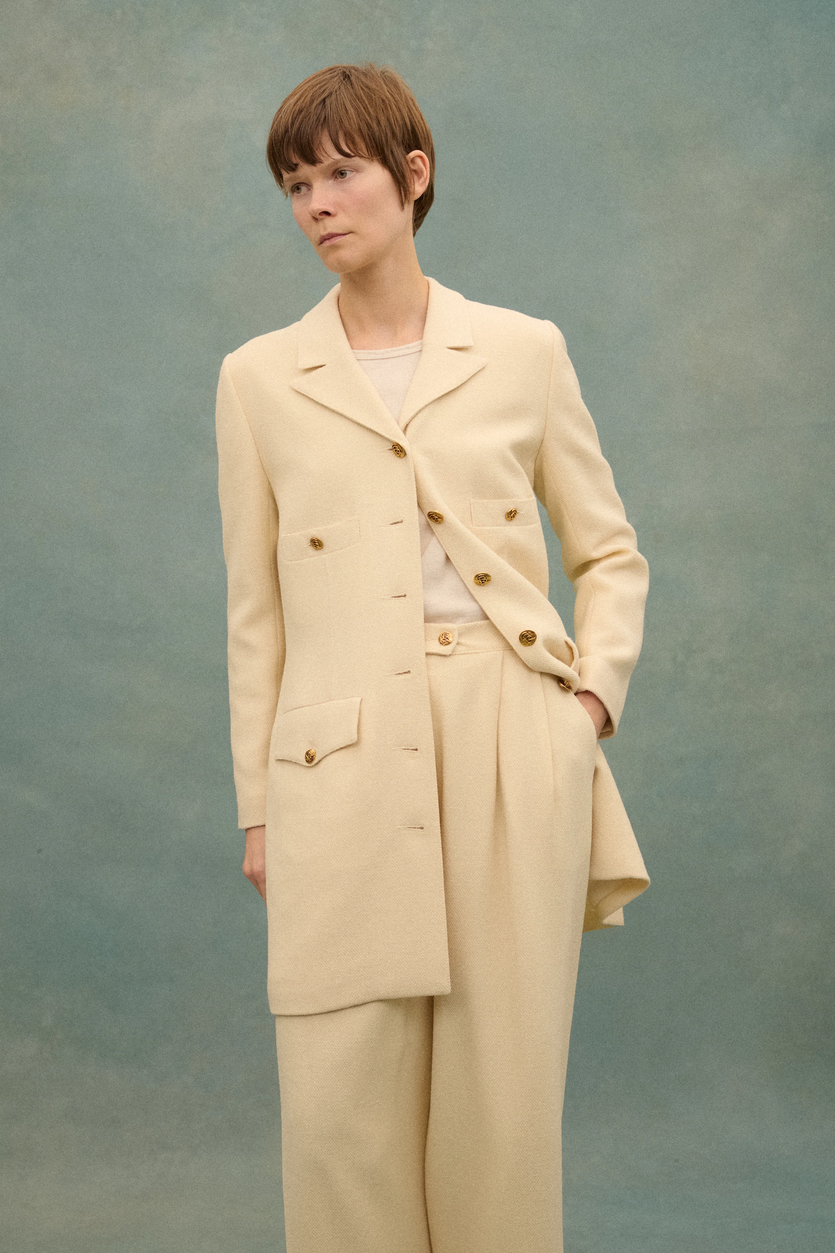 Sonia Rykiel Ivory Suit - Image 16