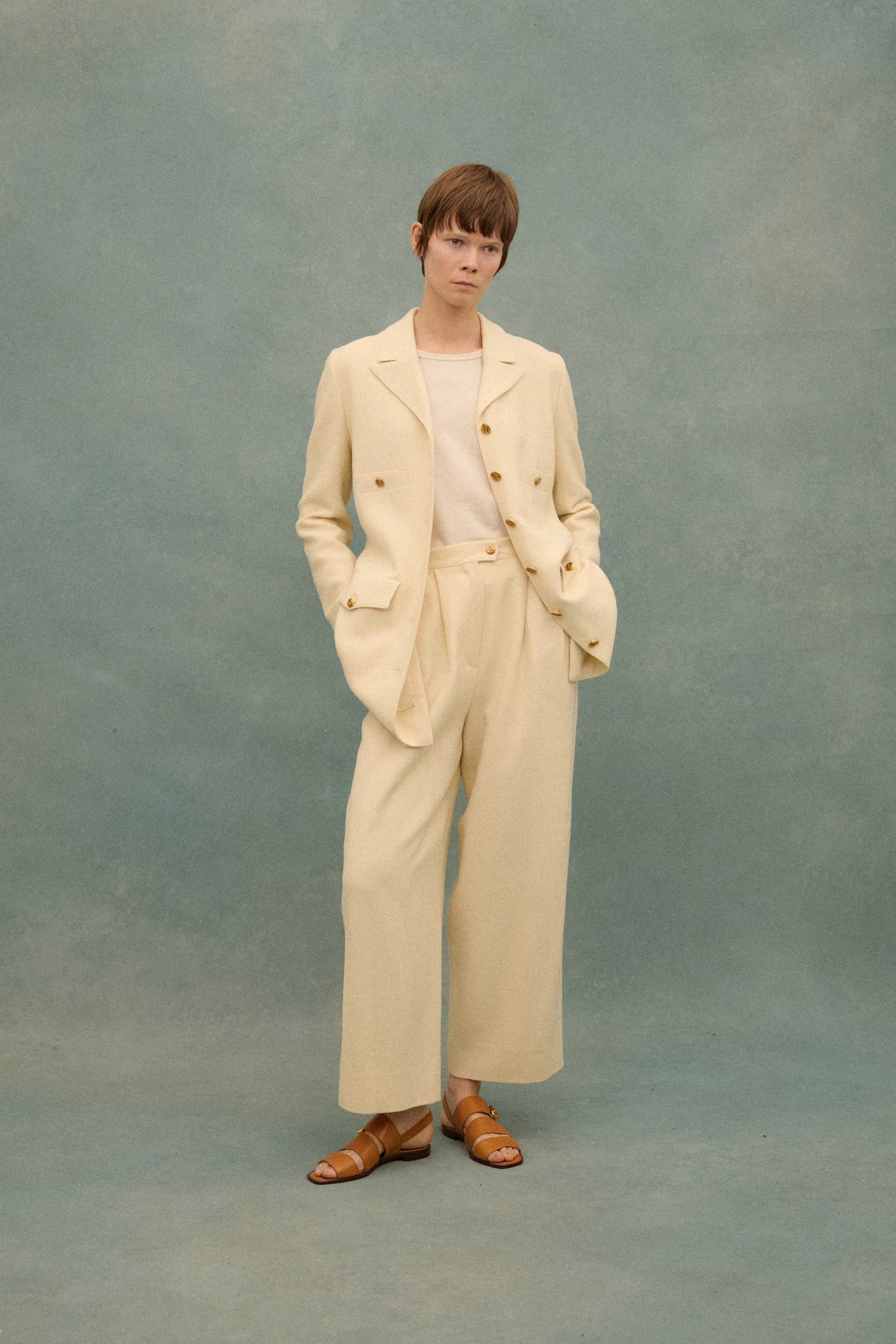Sonia Rykiel Ivory Suit - Image 19