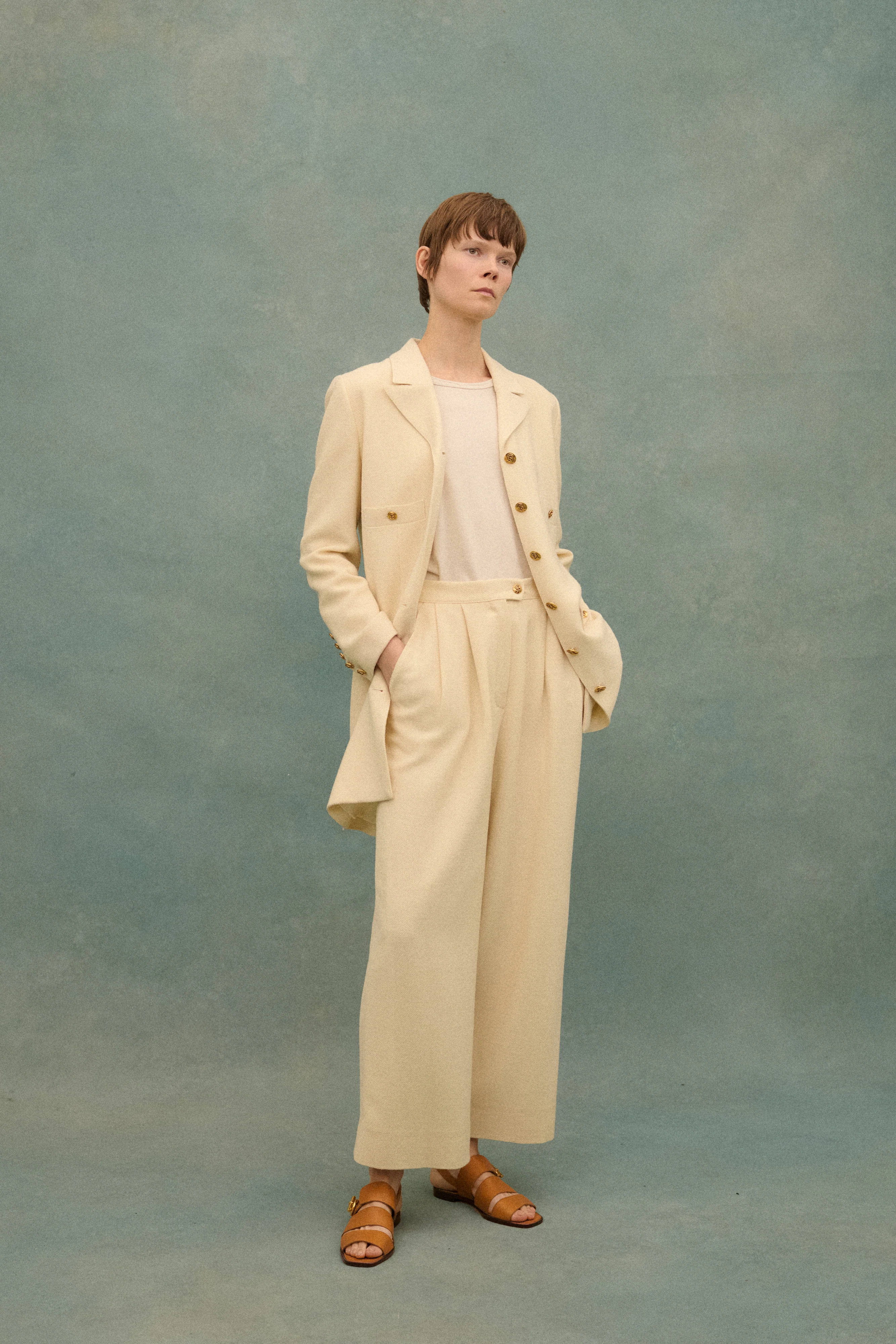Sonia Rykiel Ivory Suit - Image 21