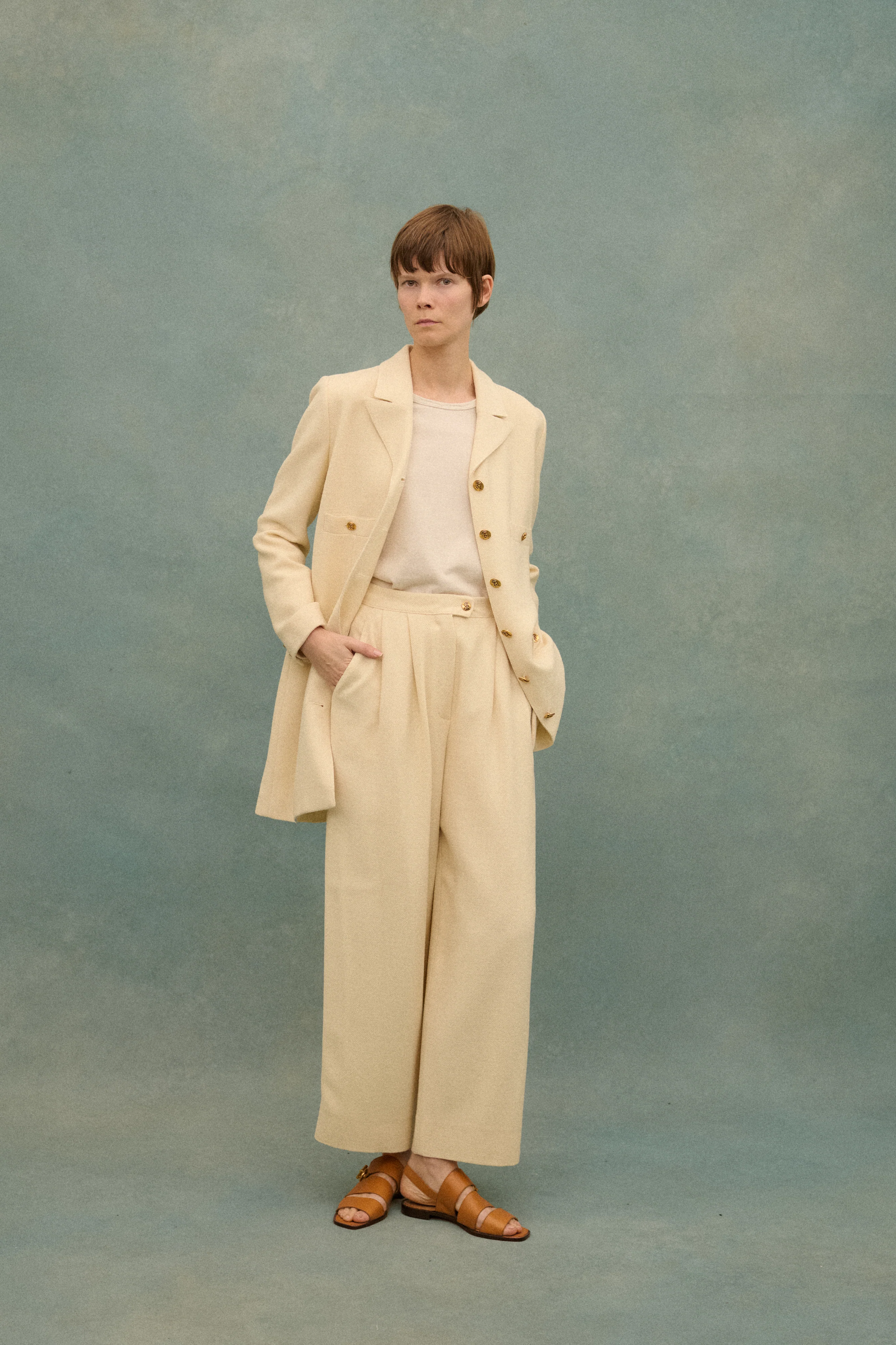 Sonia Rykiel Ivory Suit - Image 24