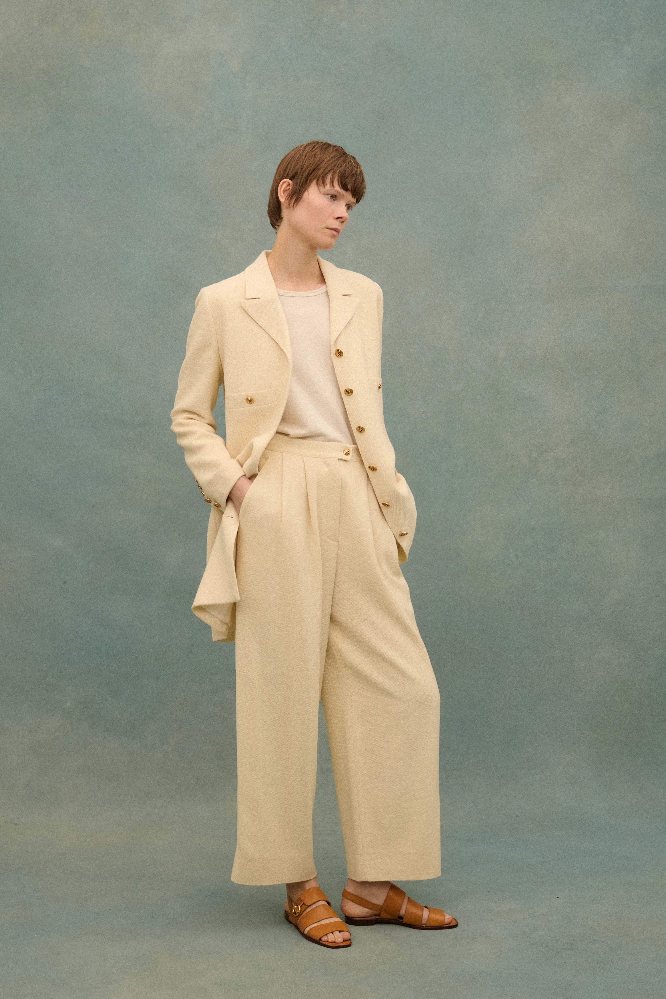Sonia Rykiel Ivory Suit - Image 3