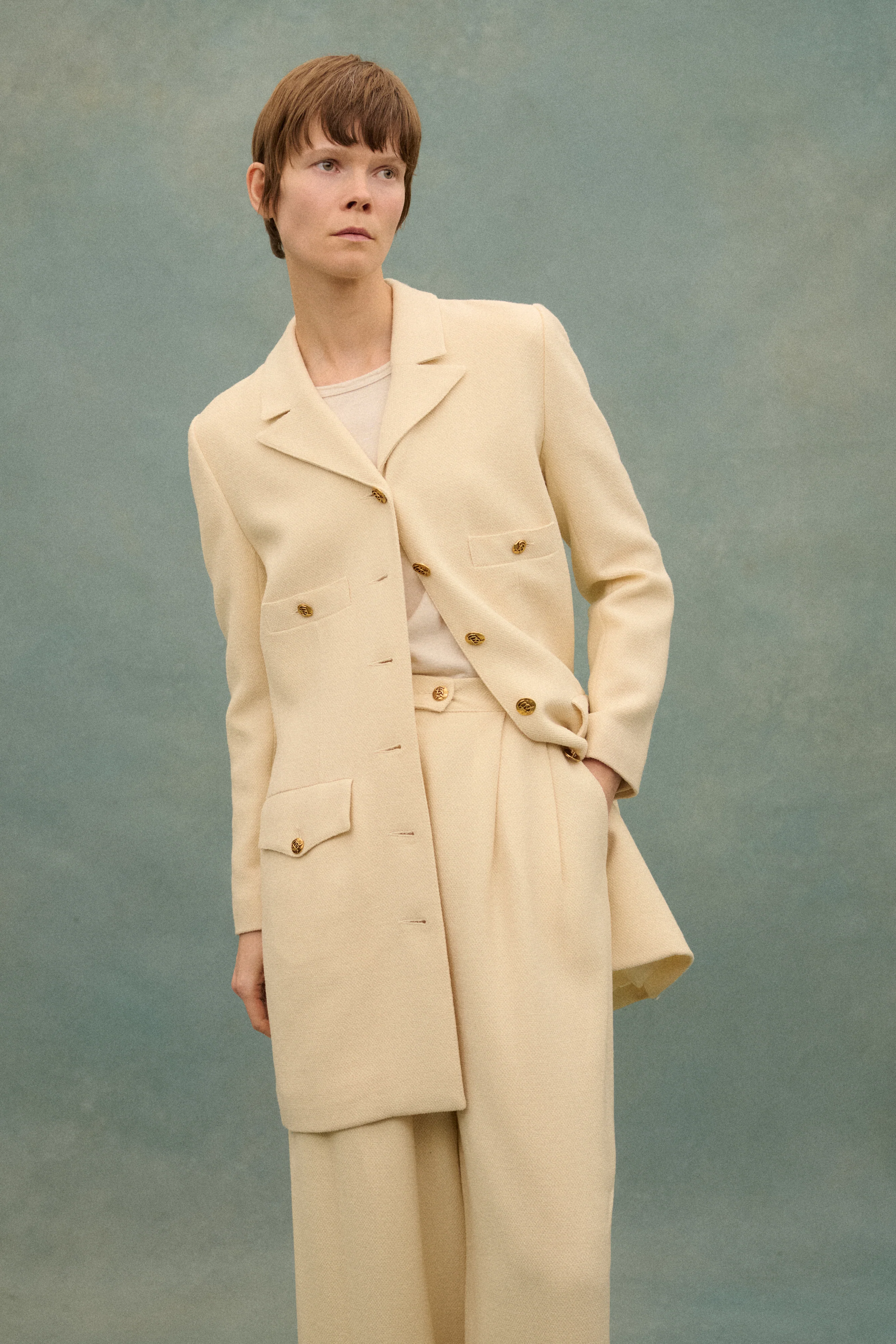 Sonia Rykiel Ivory Suit - Image 4