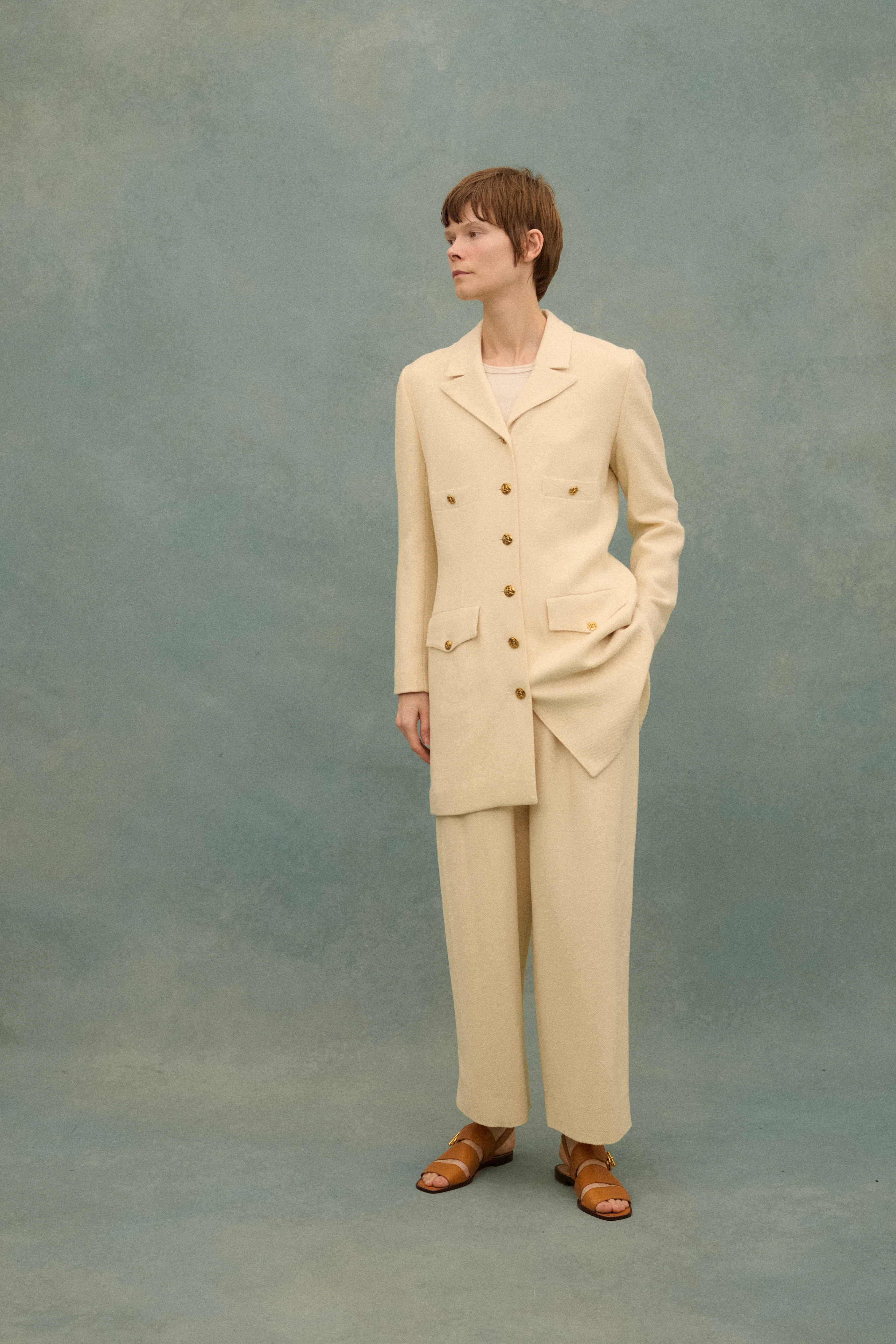 Sonia Rykiel Ivory Suit - Image 6