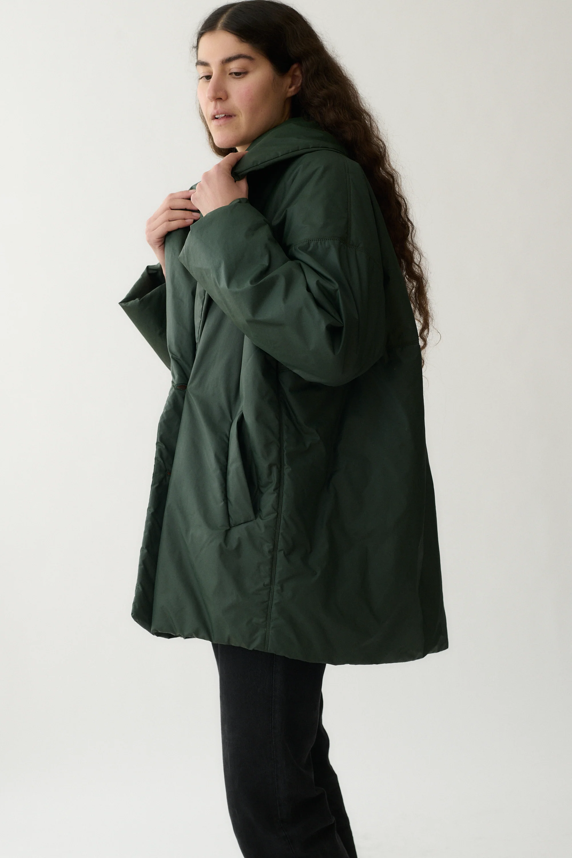 Jil Sander Green Coat - Image 4