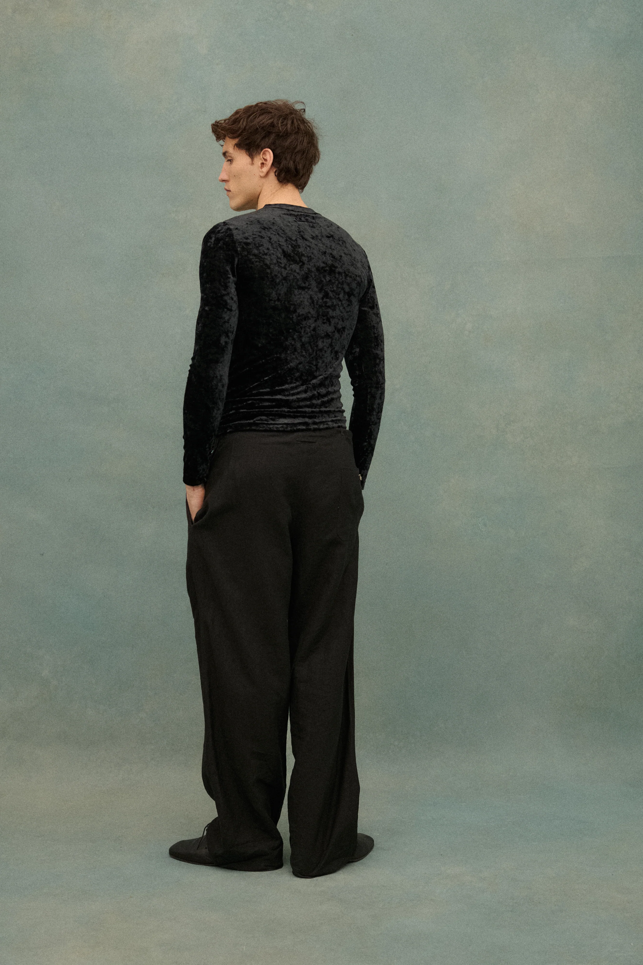 JPG Homme Black Velvet Top - Image 14