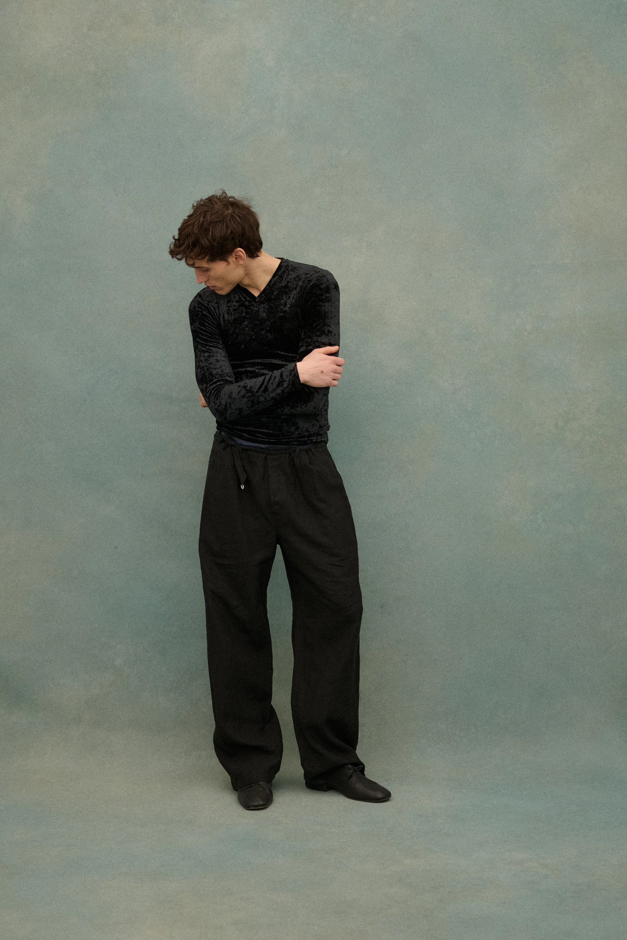 JPG Homme Black Velvet Top - Image 7