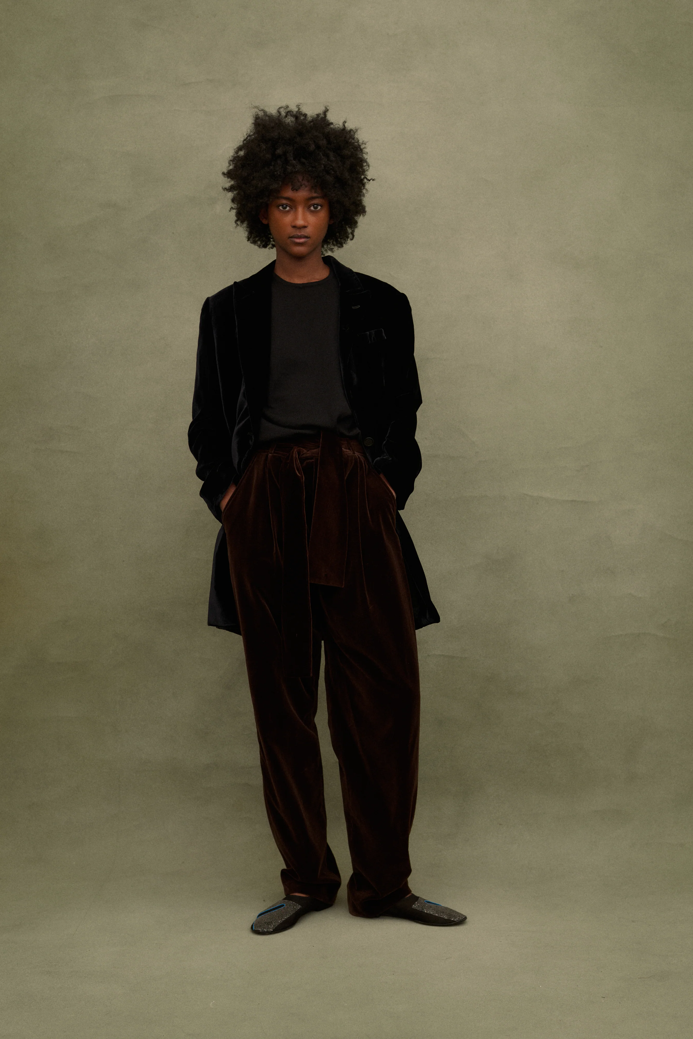 Katharine Hamnett Velvet Coat - Image 12