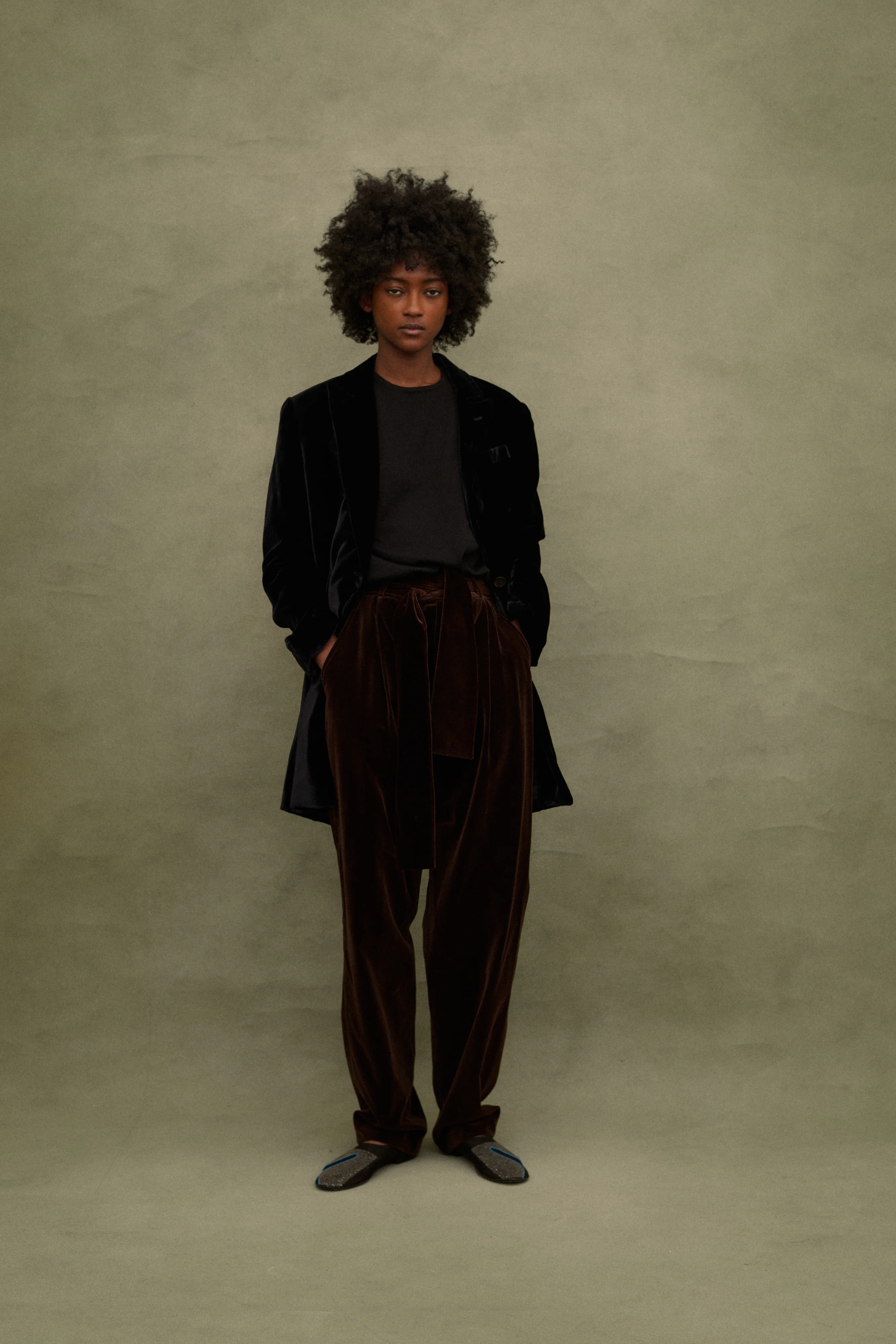 Katharine Hamnett Velvet Coat - Image 9