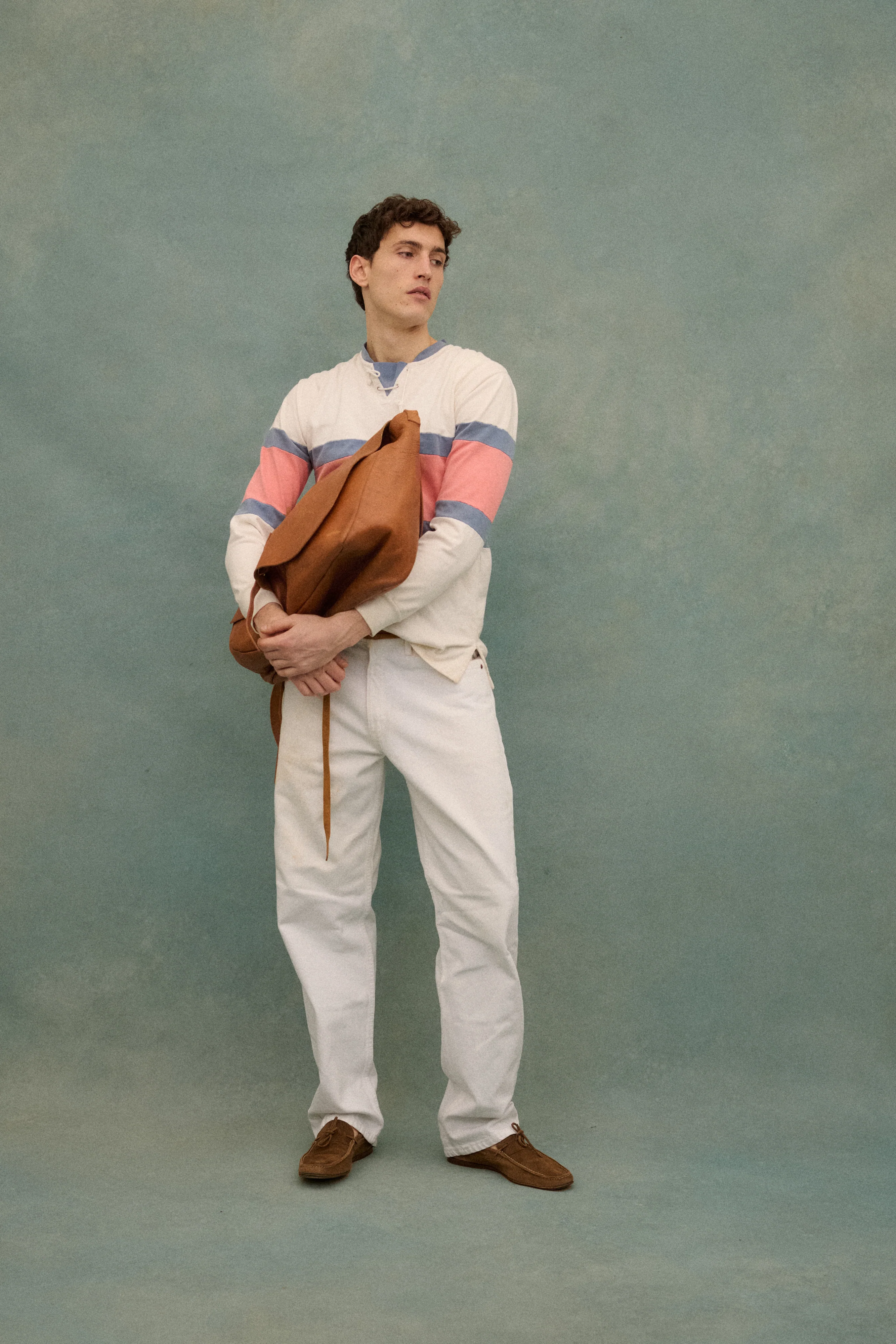 Leather Messanger Bag - Image 15