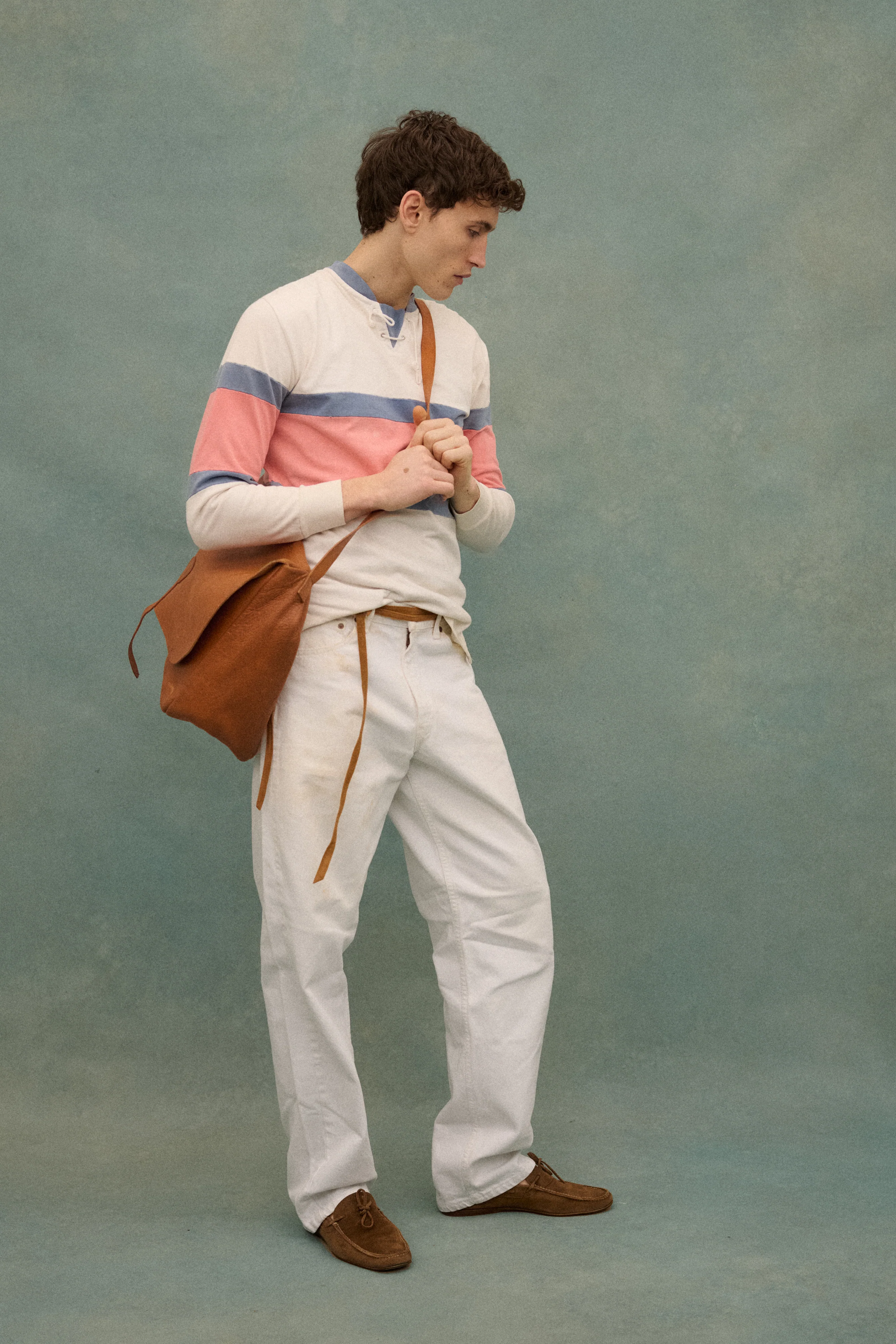 Leather Messanger Bag - Image 17