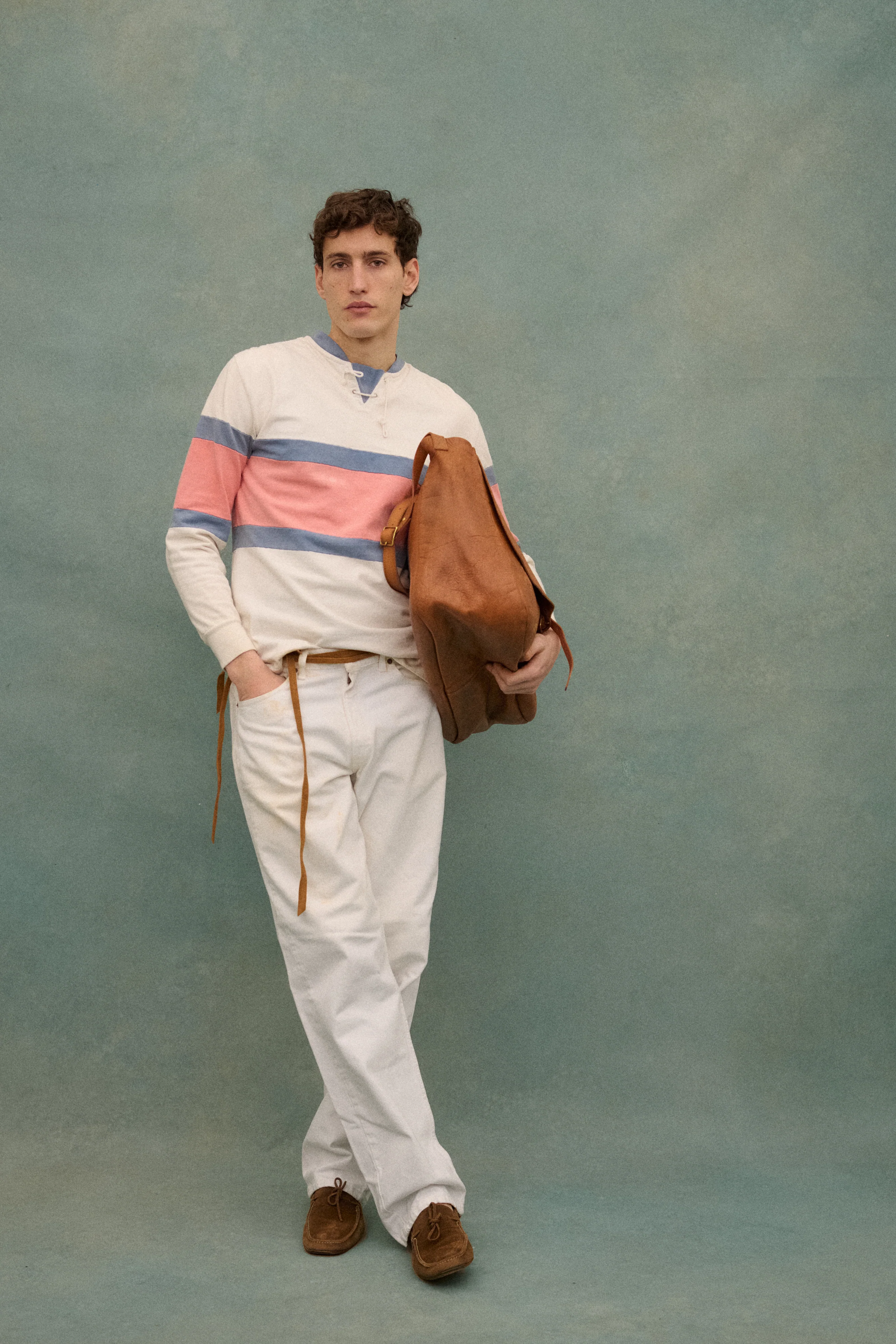 Leather Messanger Bag - Image 8