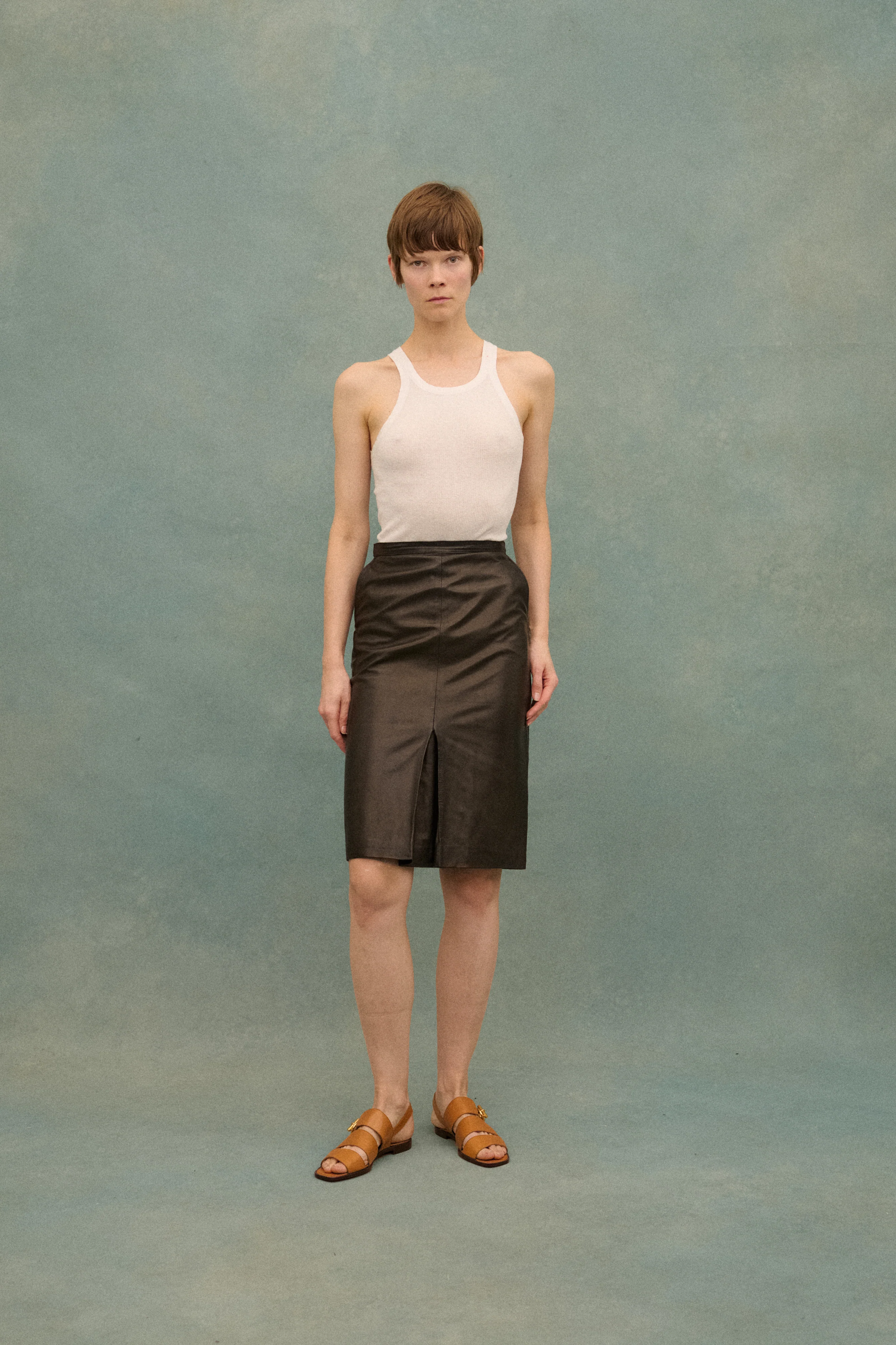 Ysl Leather Skirt - Image 10